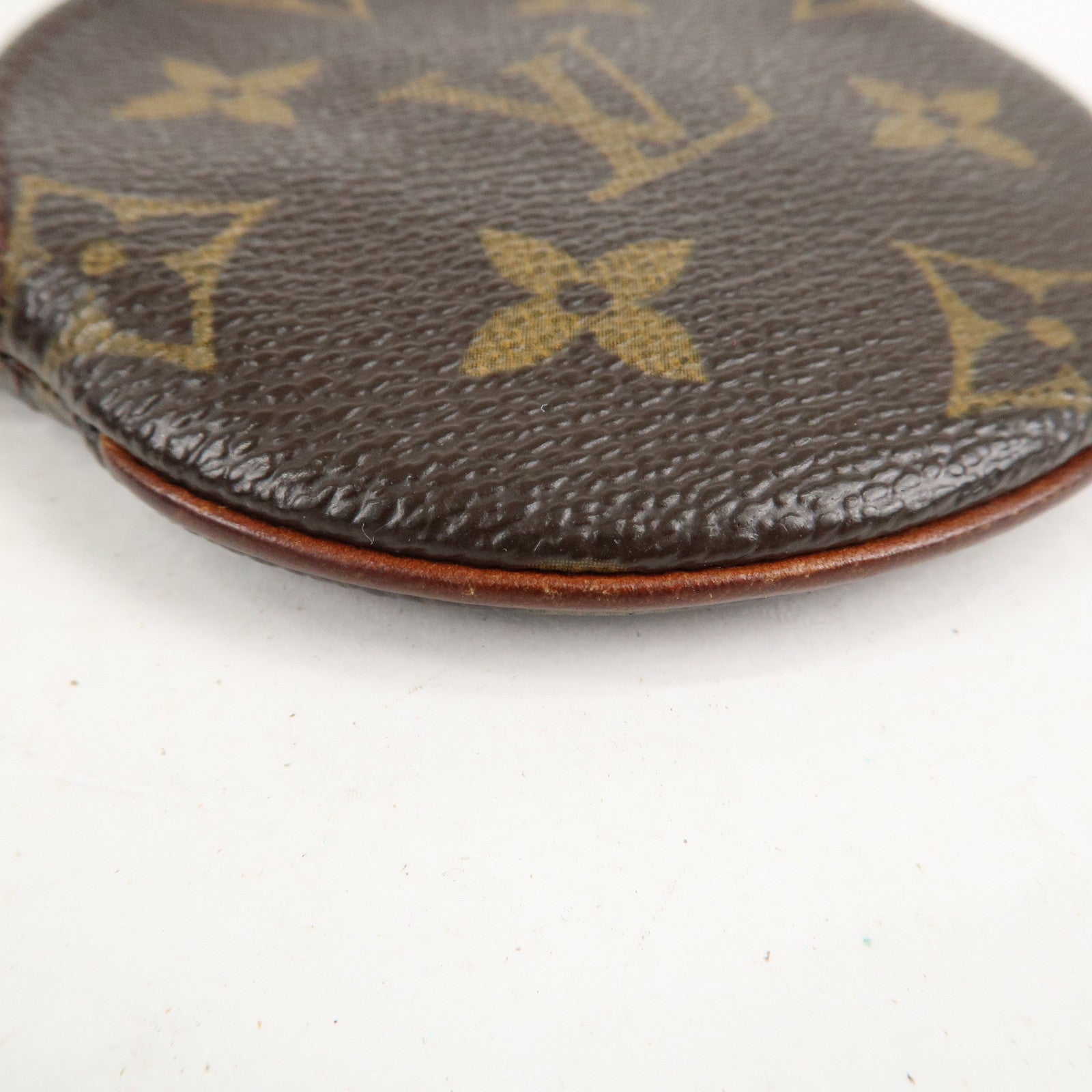 Louis Vuitton Set of 2 Pochette Cles&Porte Monnaie Round Coin Case Used