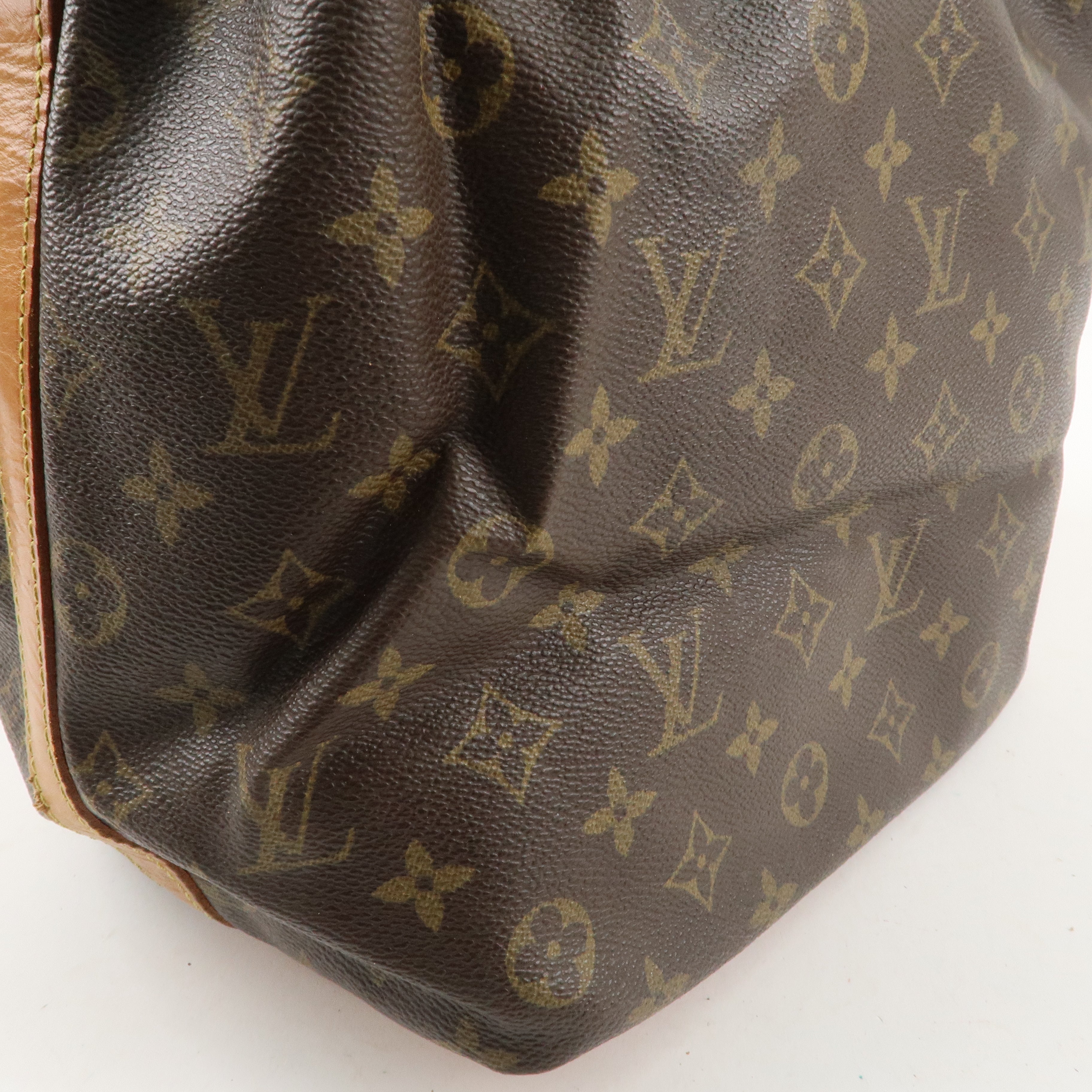 Louis Vuitton Monogram Petit Noe Shoulder Bag Brown M42226