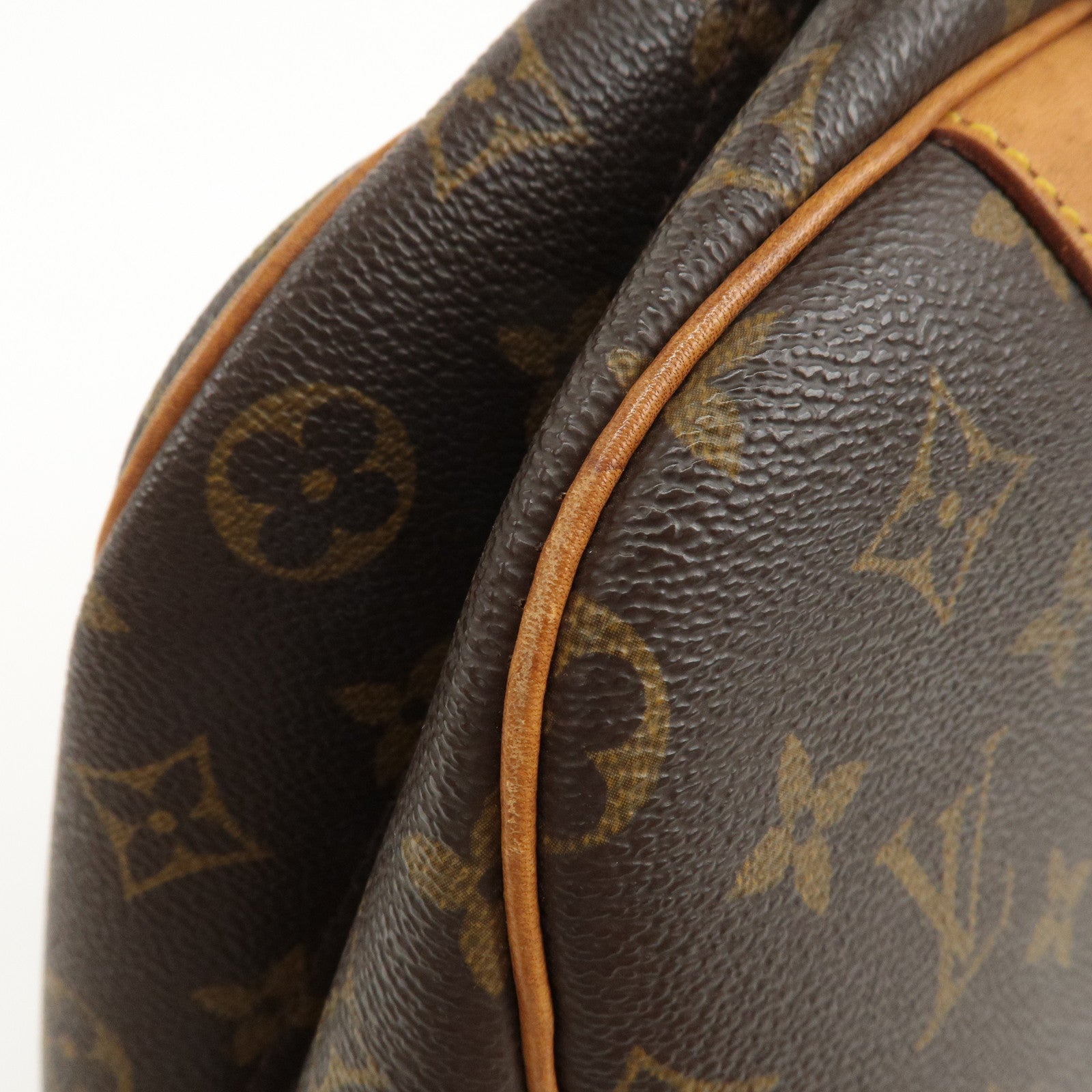 Louis Vuitton Monogram Deauville Hand Bag Brown M47270