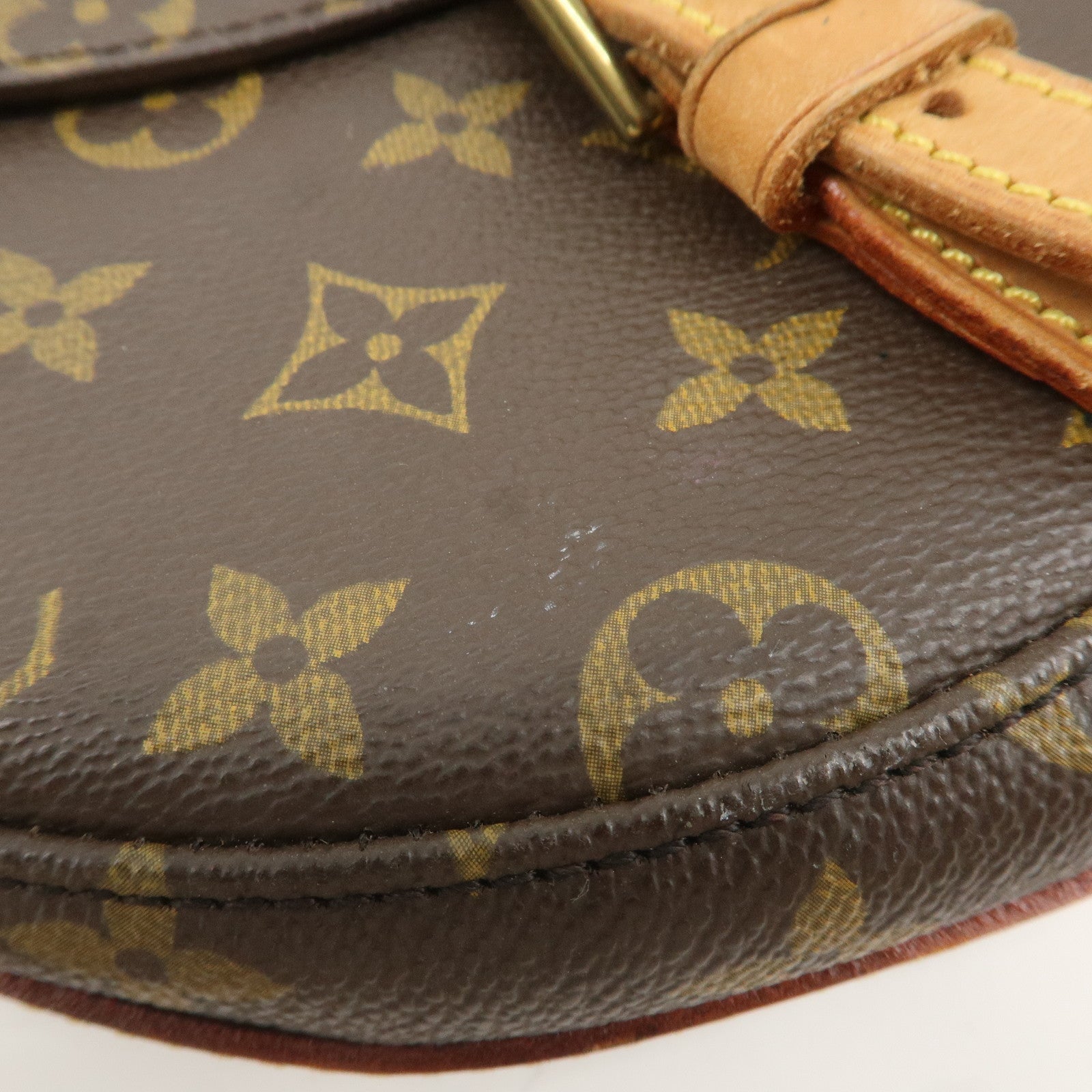 Louis Vuitton Monogram Shanti MM Shoulder Bag Brown M51233