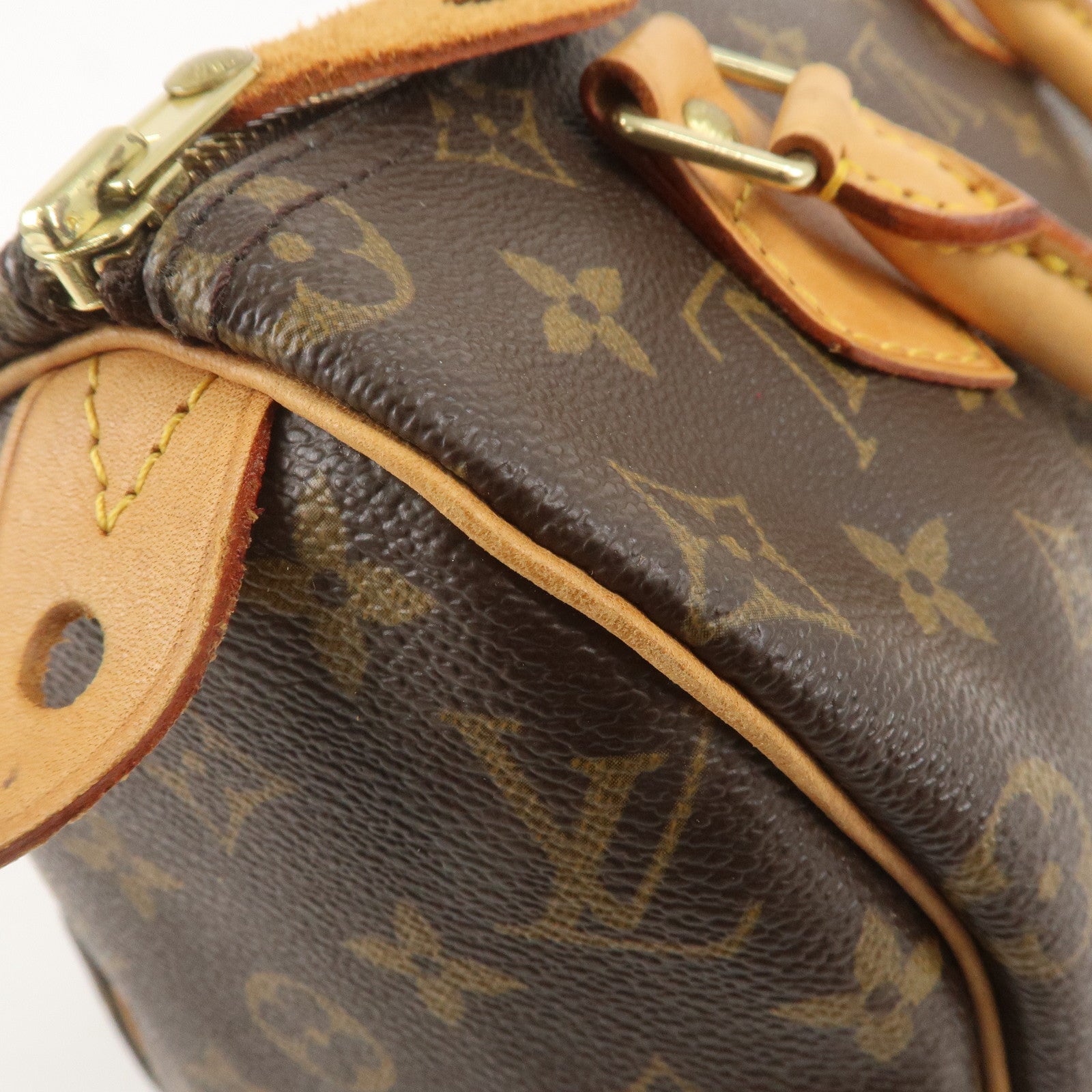 Louis Vuitton Monogram Speedy 25 Hand Bag Boston Bag M41528