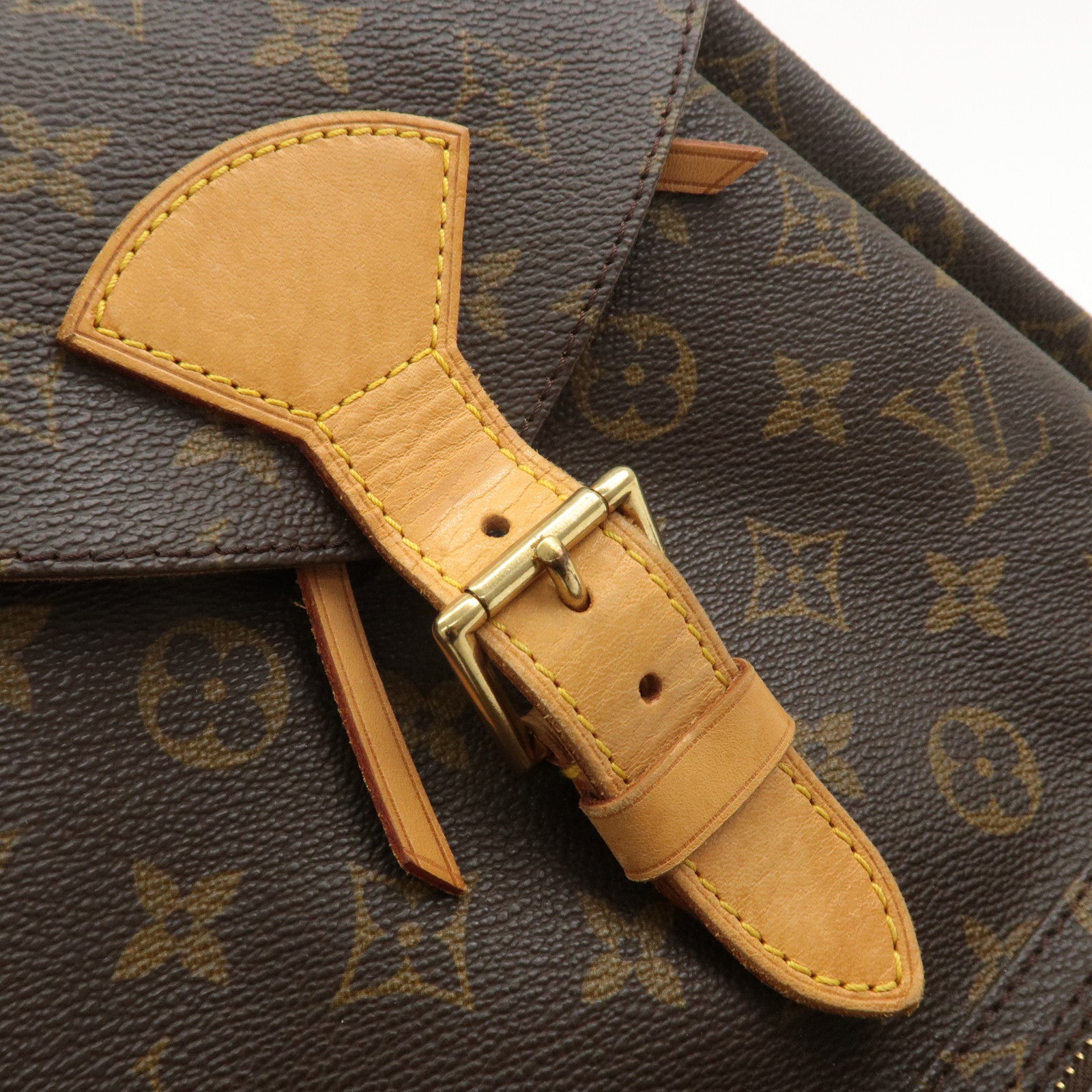 Louis Vuitton Monogram Montsouris GM Back Pack Brown M51135