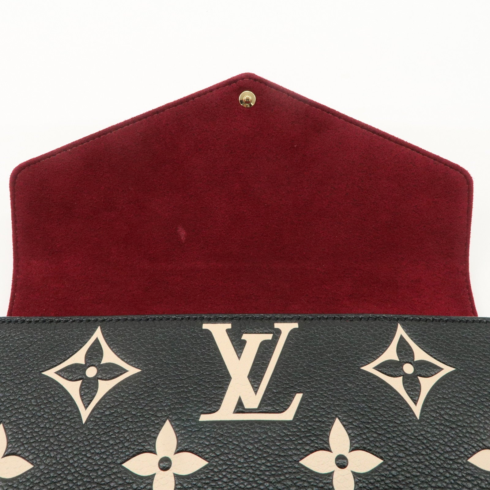 Louis Vuitton Monogram Empreinte Pochette Félicie Black M82479 Used