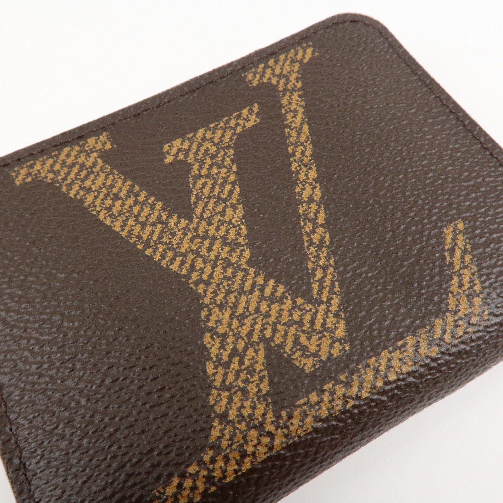 Louis Vuitton Monogram Giant Zippy Coin Case Brown M69354 Used