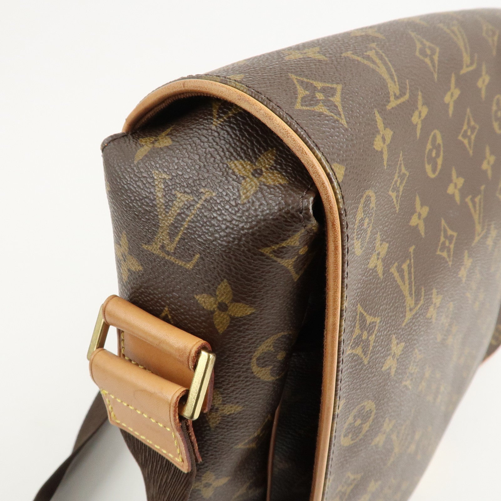 Louis Vuitton Monogram Abbesses Messenger Bag Hand Bag M45257 Used