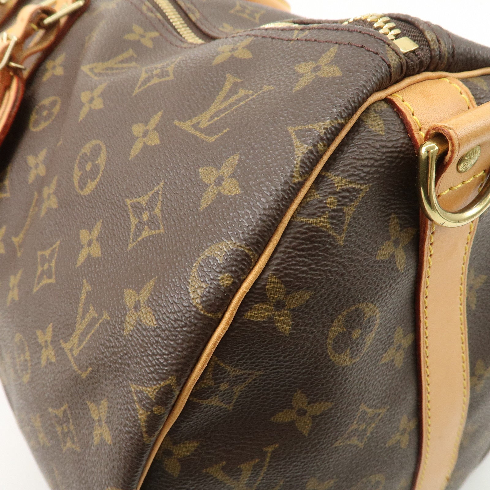 Louis Vuitton Monogram Keep All Bandouliere 55 Boston Bag M41414 Used