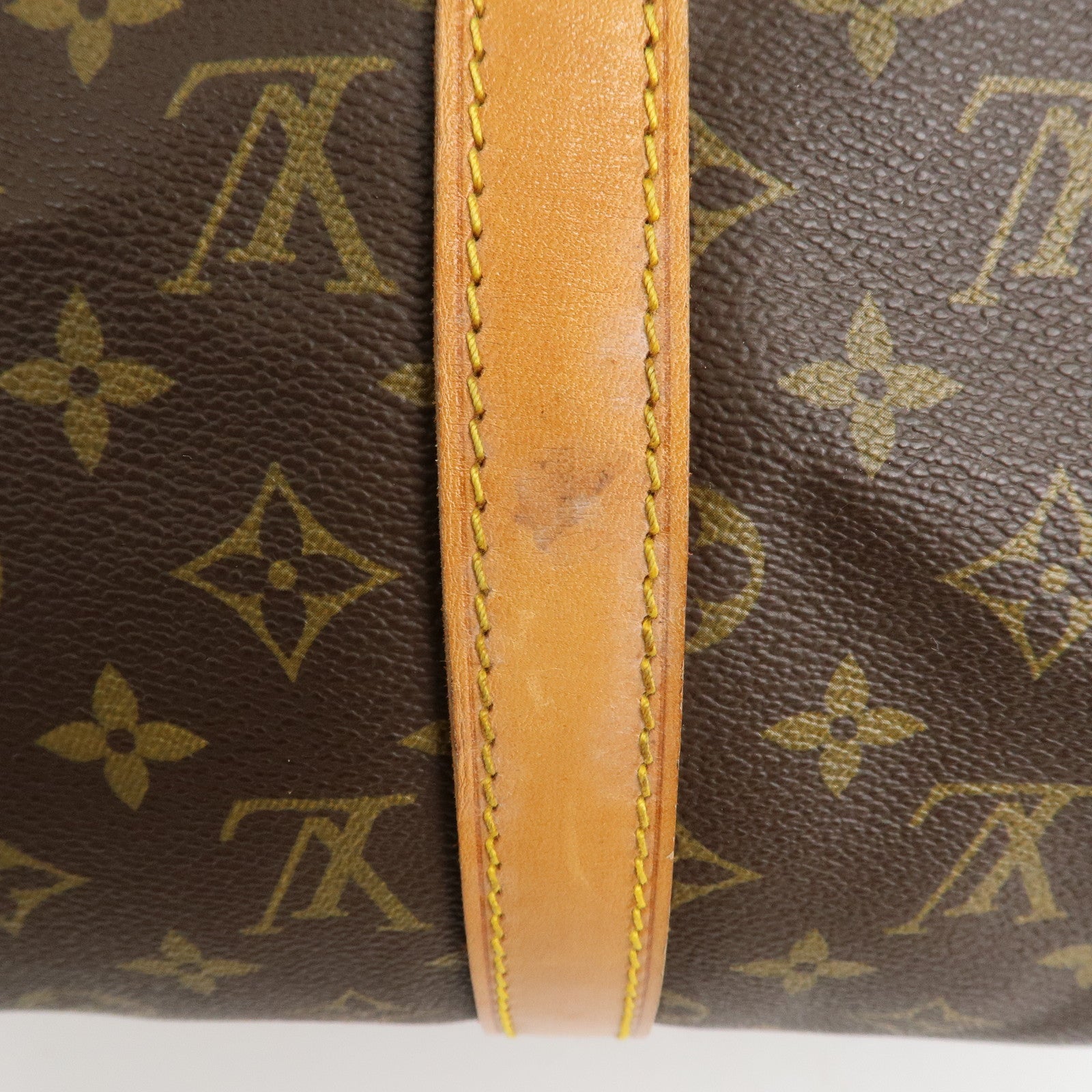 Louis Vuitton Monogram Keep All 50 Bag Boston Bag Brown M41426 Used