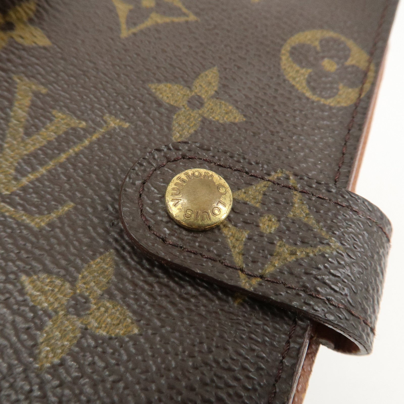 Louis Vuitton Set of 2 Monogram Agenda PM Planner Cover R20005 Used