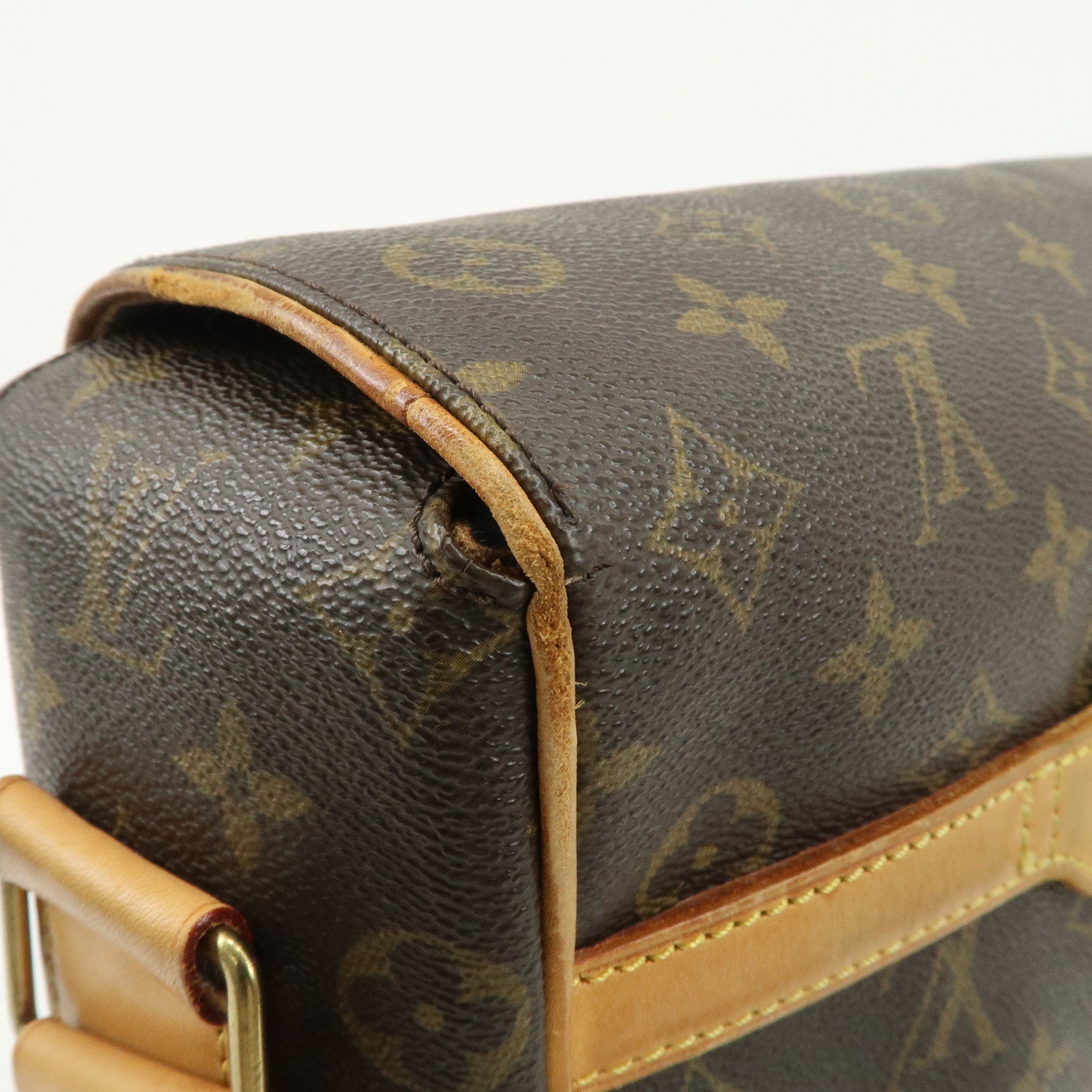 Louis Vuitton Monogram Abbesses Messenger Bag Hand Bag M45257 Used