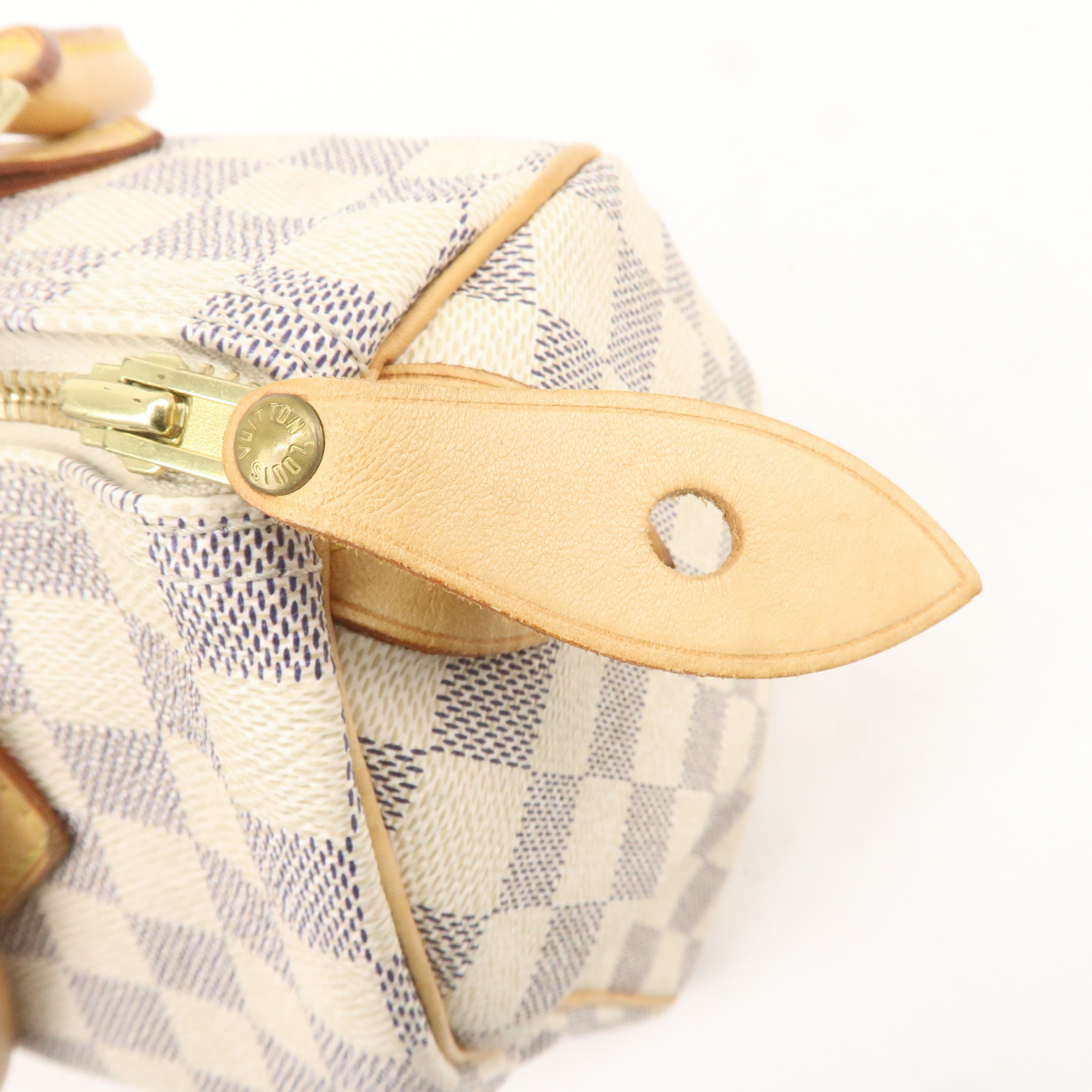 Louis Vuitton Damier Azur Speedy 25 Boston Bag Hand Bag N41534