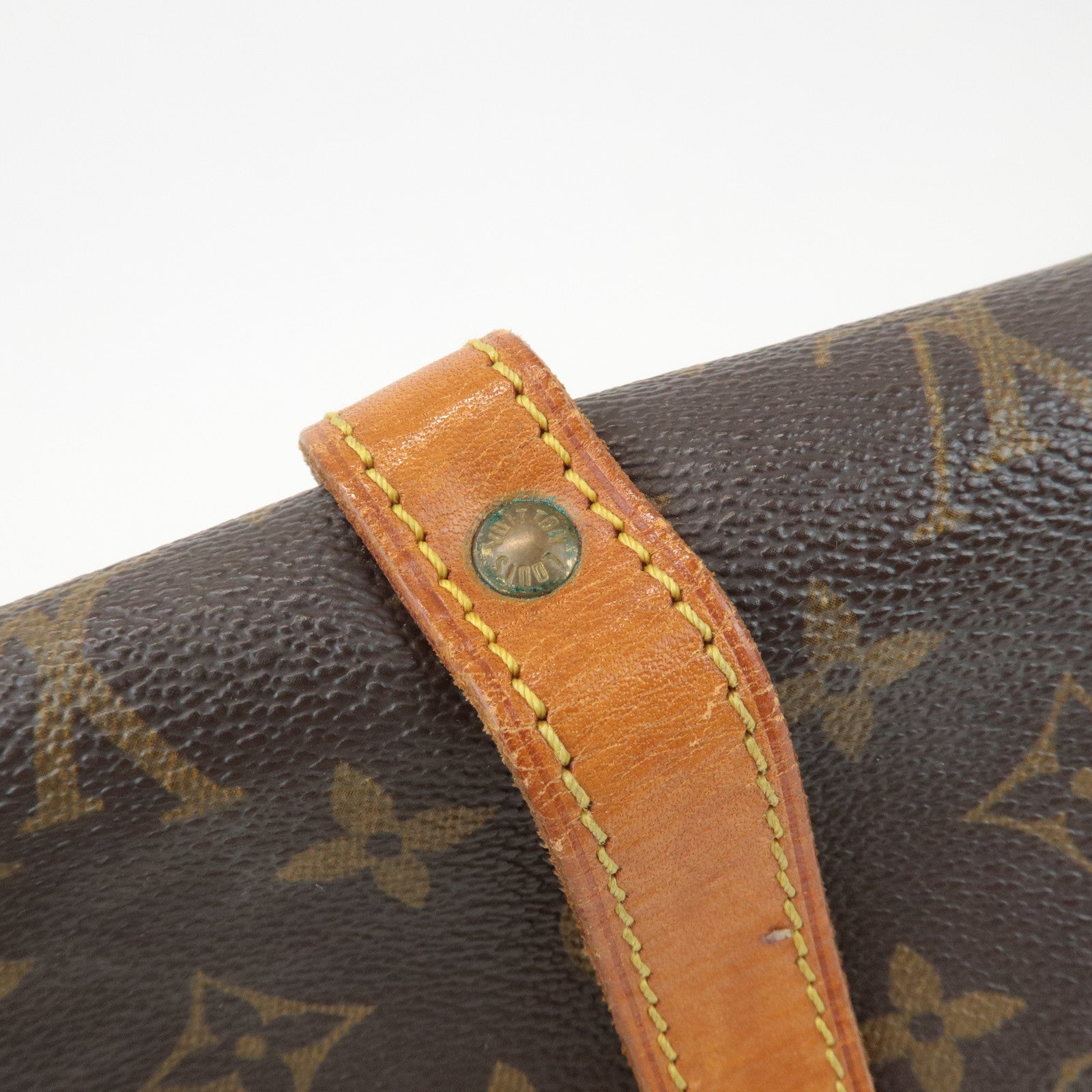 Louis Vuitton Monogram Saumur 30 Shoulder Bag Brown M42256