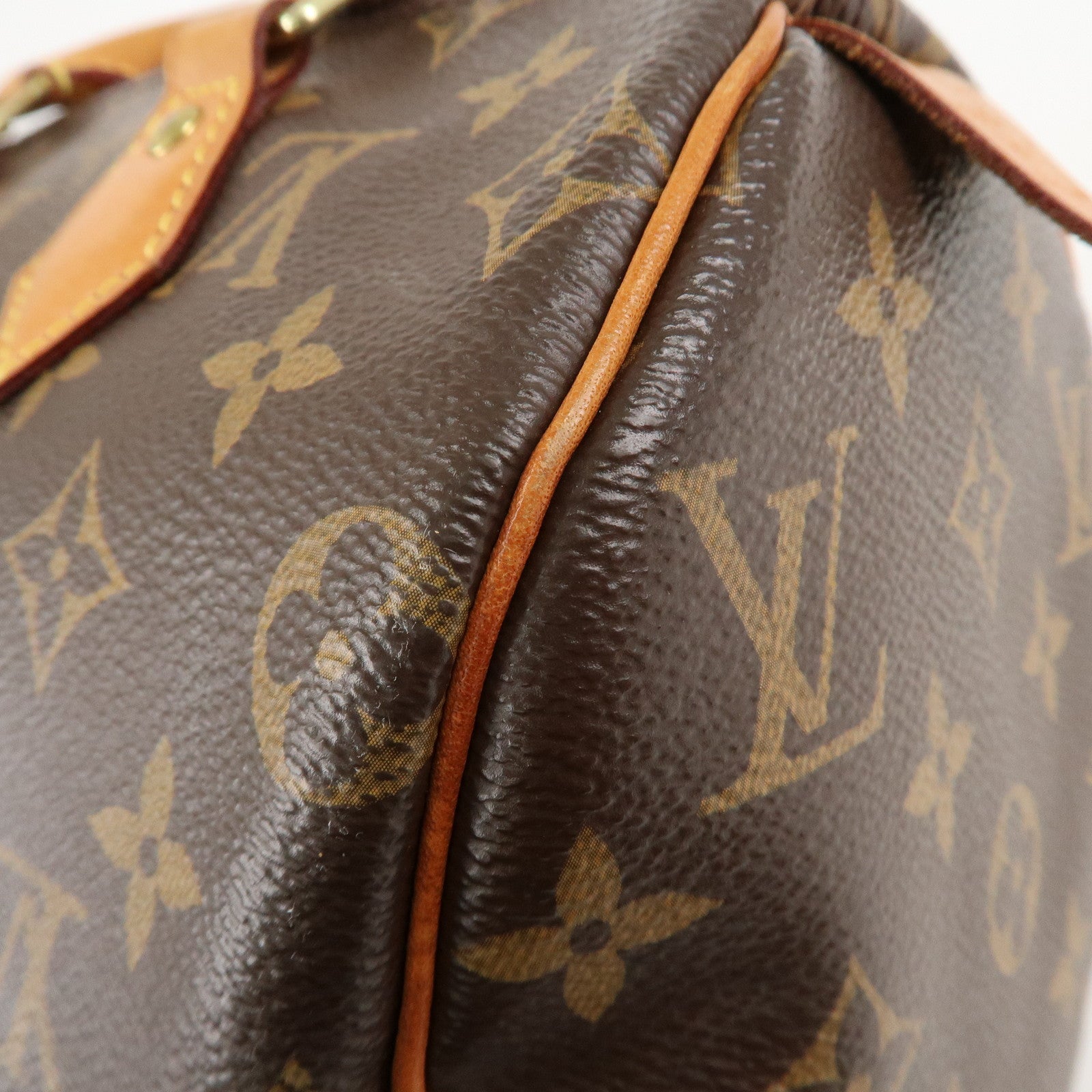 Louis Vuitton Monogram Speedy 25 Hand Bag Boston Bag M41109 Used