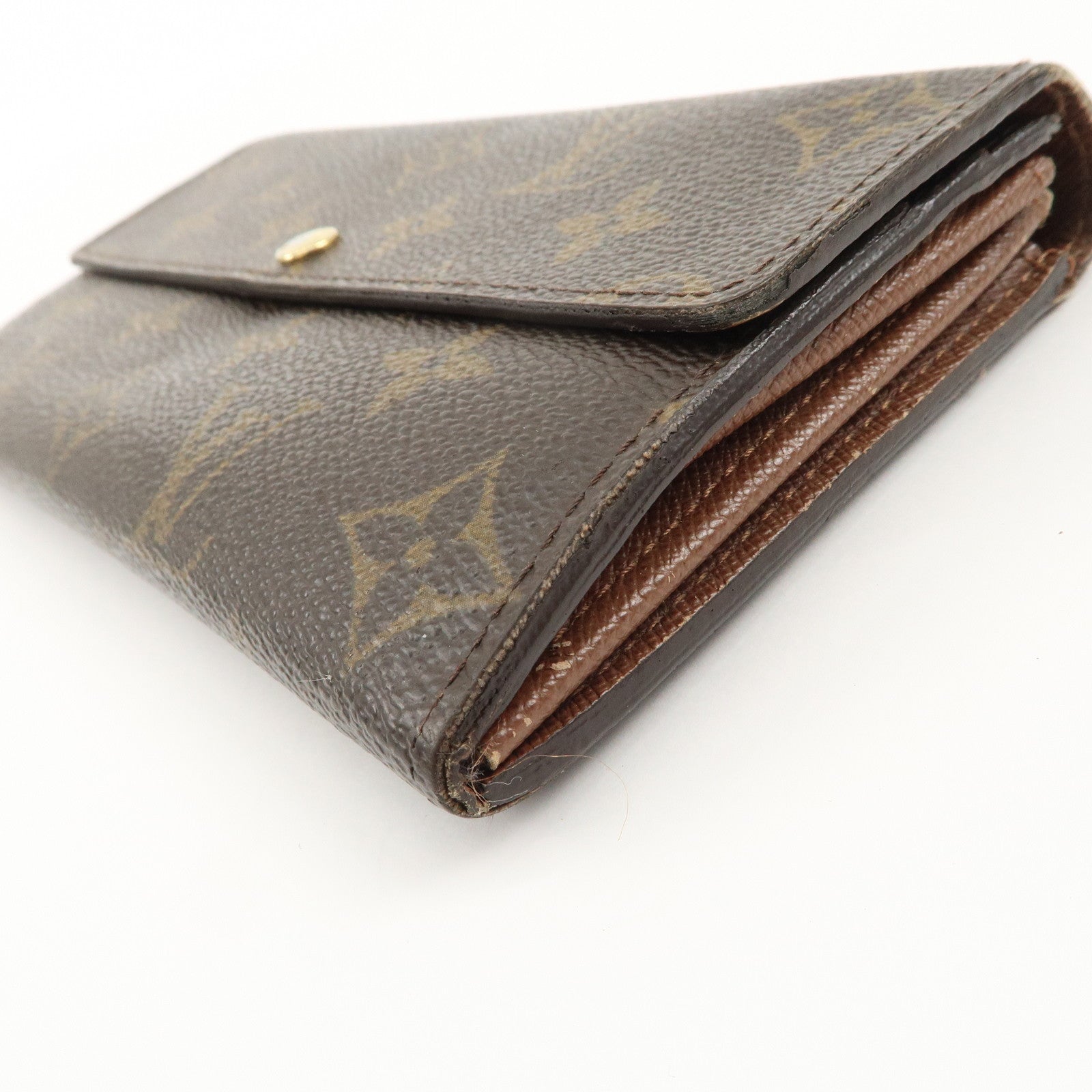 Louis Vuitton Monogram Set of 2 Long Wallet M61734 M93532