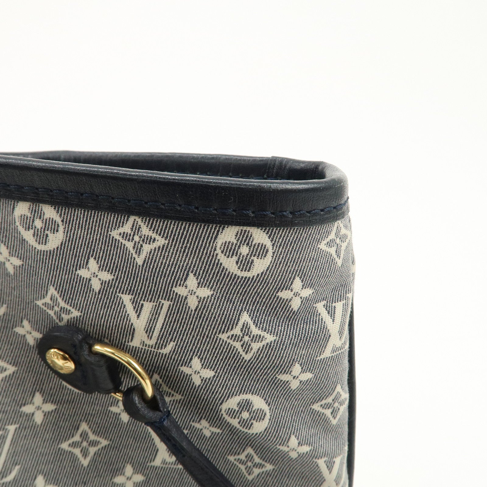 Louis Vuitton Monogram Idylle Neverfull MM Tote Bag Encre M40514 Used