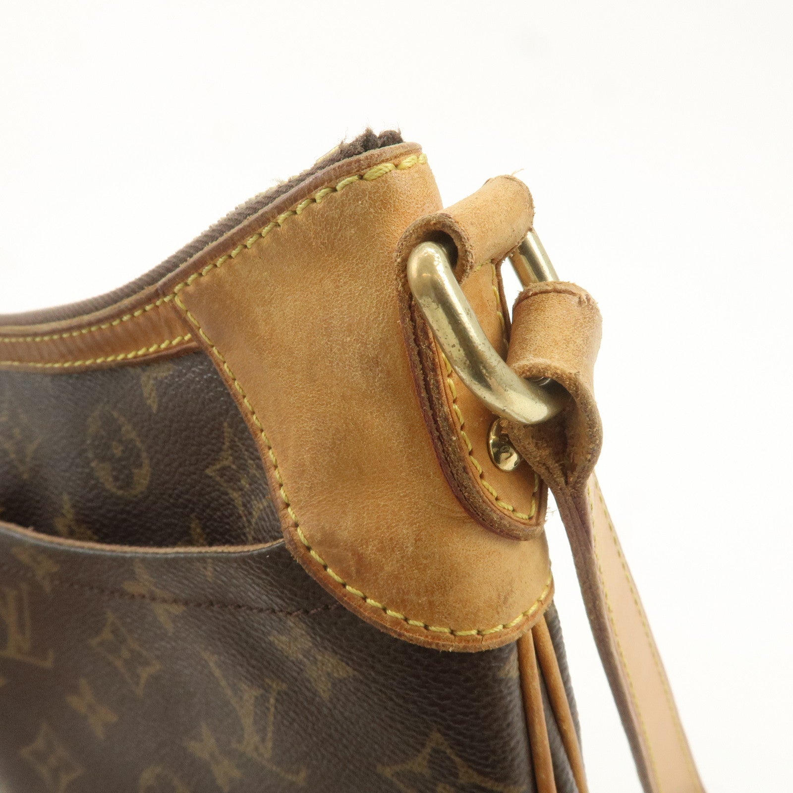 Louis Vuitton Monogram Odeon PM Shoulder Bag Brown M56390