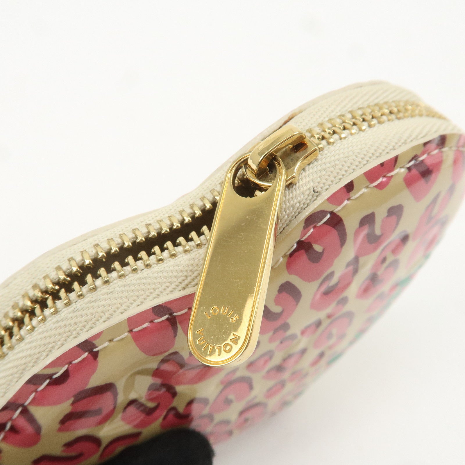 Louis Vuitton Monogram Vernis Porte Monnaie Coeur Coin Case M91473