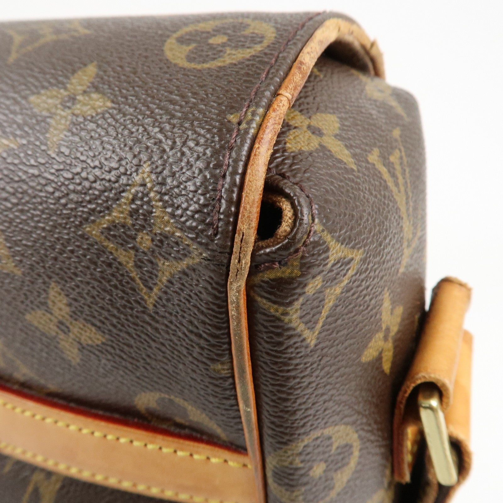 Louis Vuitton Monogram Abbesses Messenger Bag Hand Bag M45257 Used