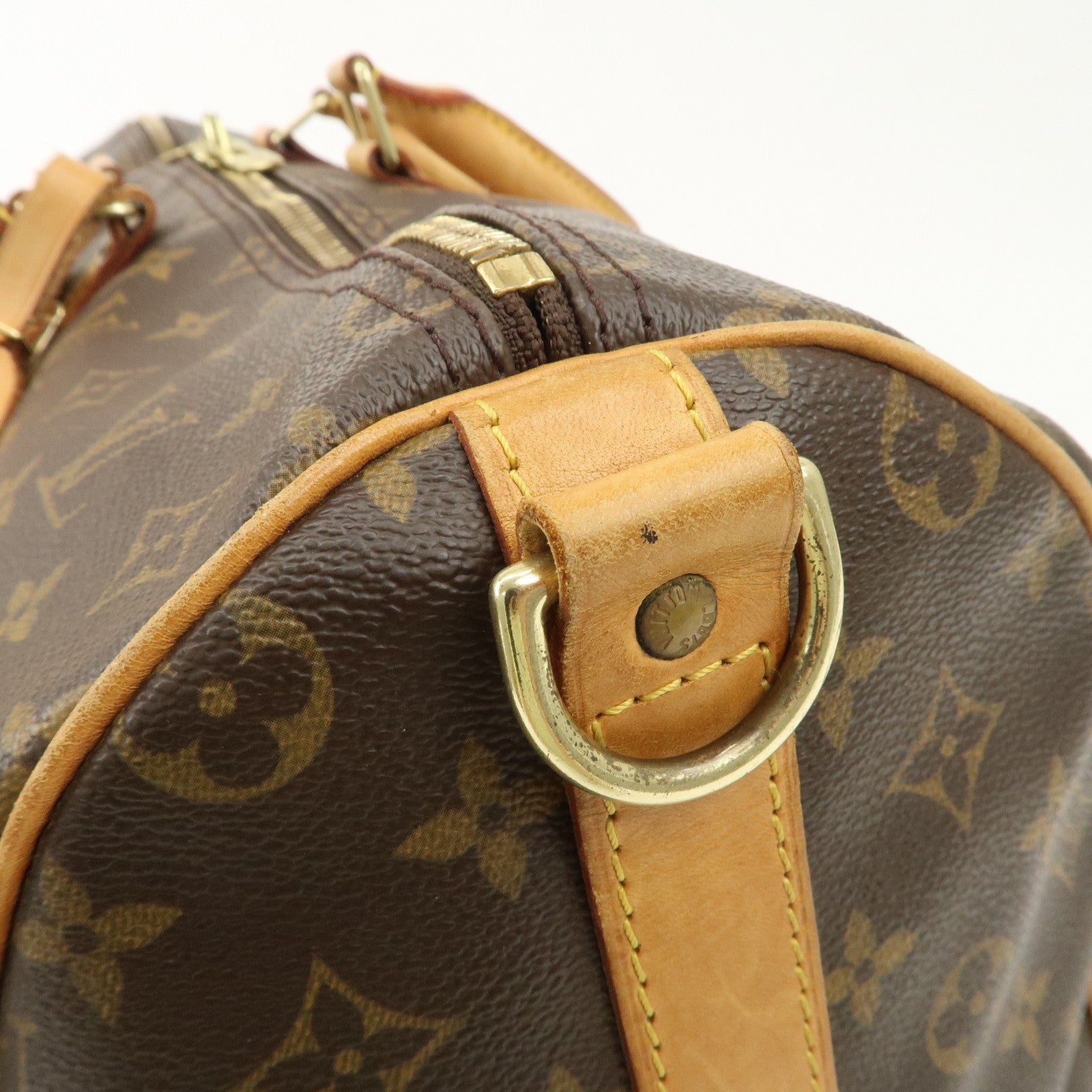 Louis Vuitton Monogram Keep All Bandouliere 50 Boston Bag M41416 Used