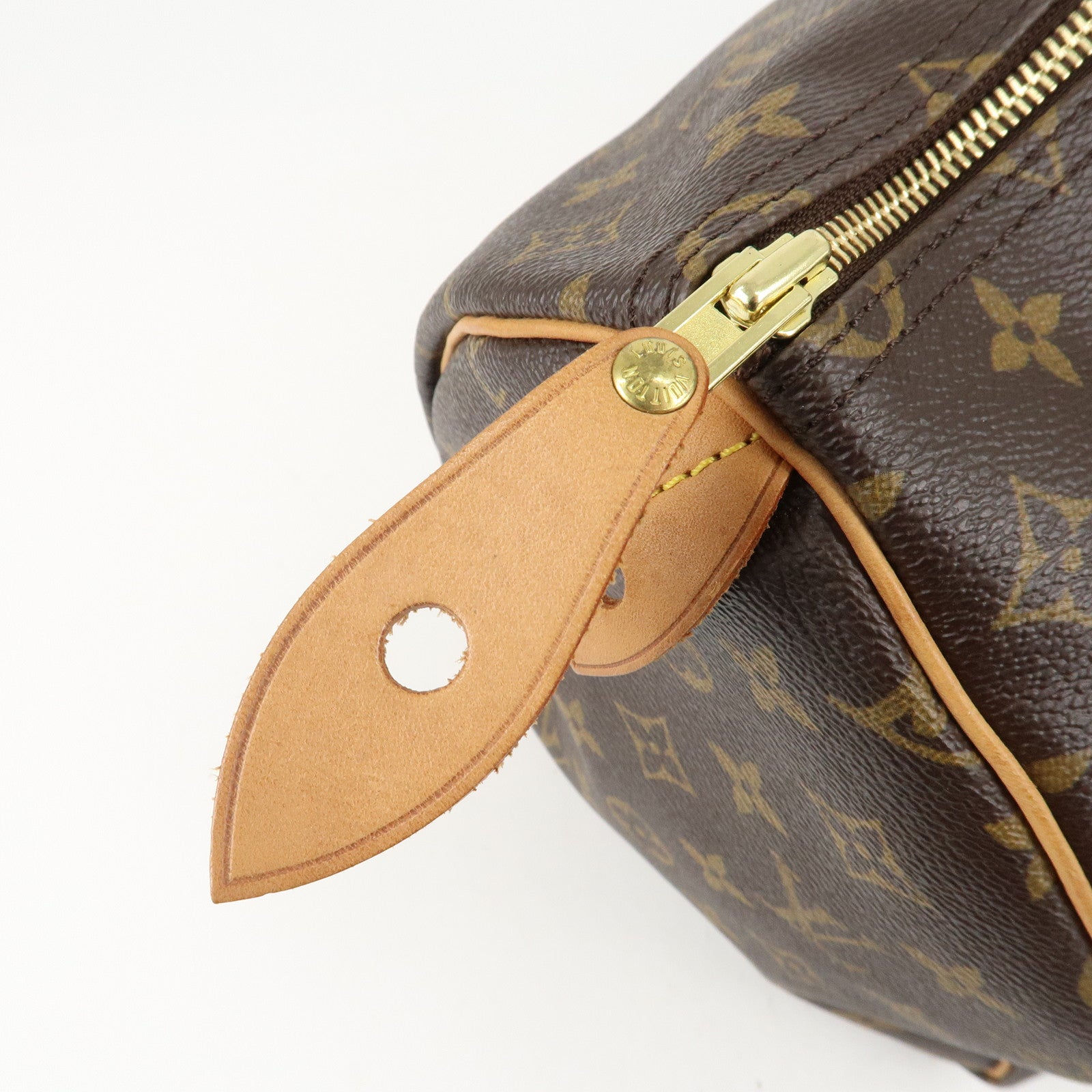 Louis Vuitton Monogram Speedy 35 Hand Bag Boston Bag M41524