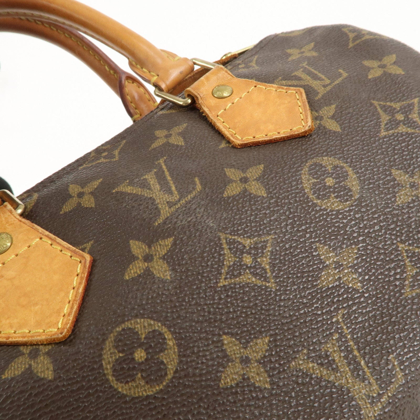 Louis Vuitton Monogram Speedy 25 Hand Bag Boston Bag M41528