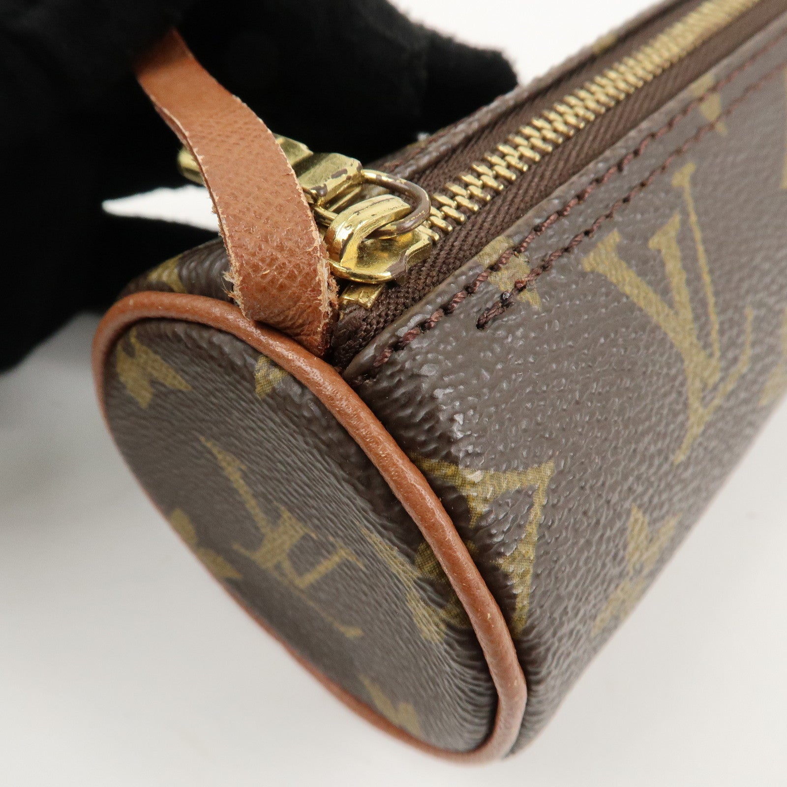 Louis Vuitton Monogram Mini Pouch for Papillon Bag Old Style Used