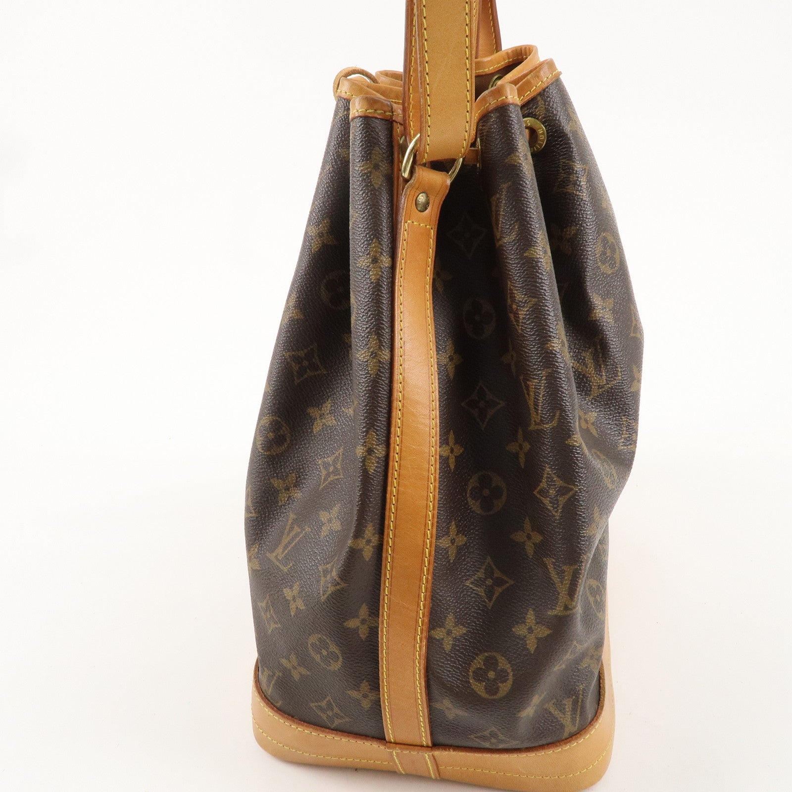 Louis Vuitton Monogram Noe Shoulder Bag Hand Bag Brown M42224