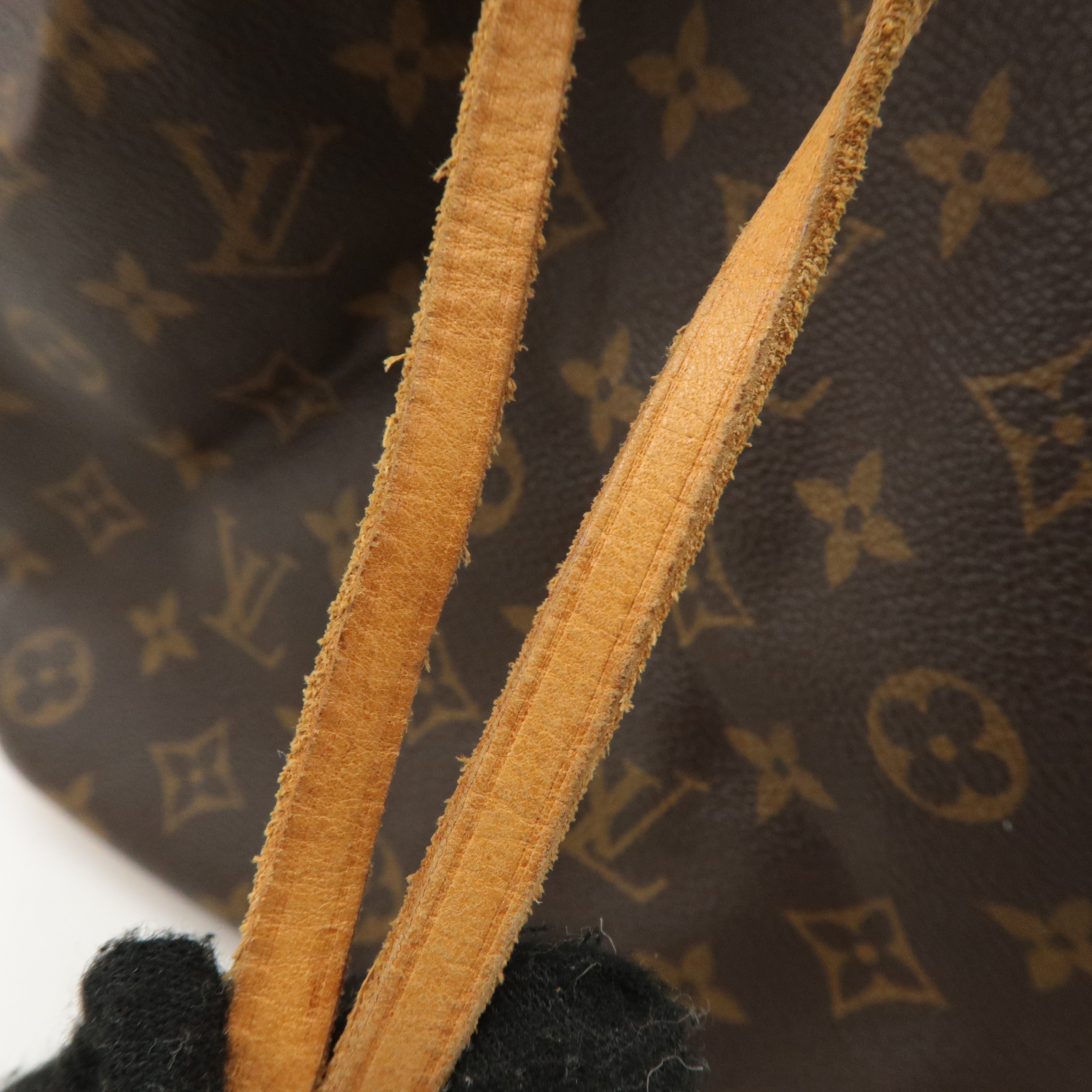 Louis Vuitton Monogram Petit Noe Shoulder Bag Brown M42226