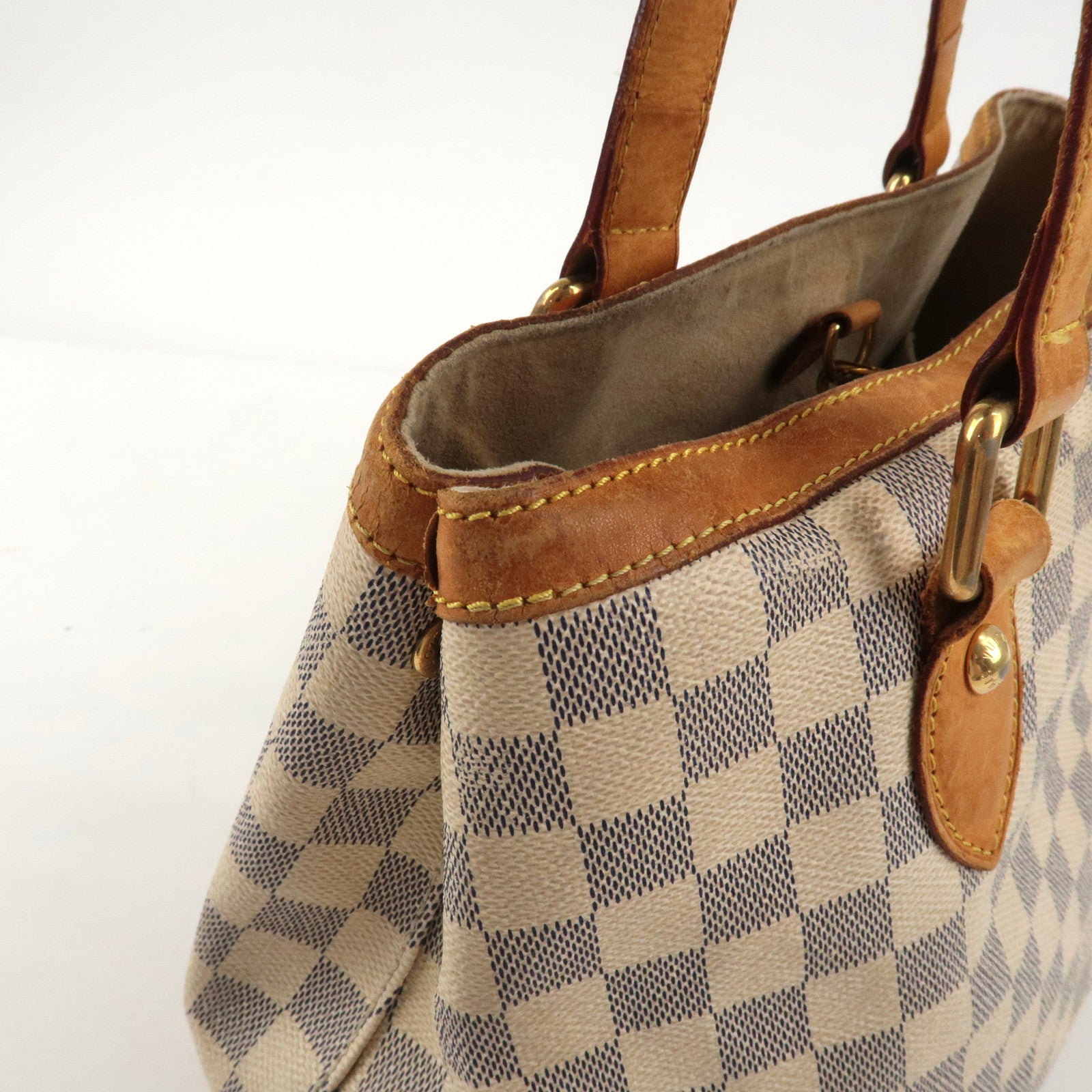 Louis Vuitton Damier Azur Hampstead PM Hand Bag N51207