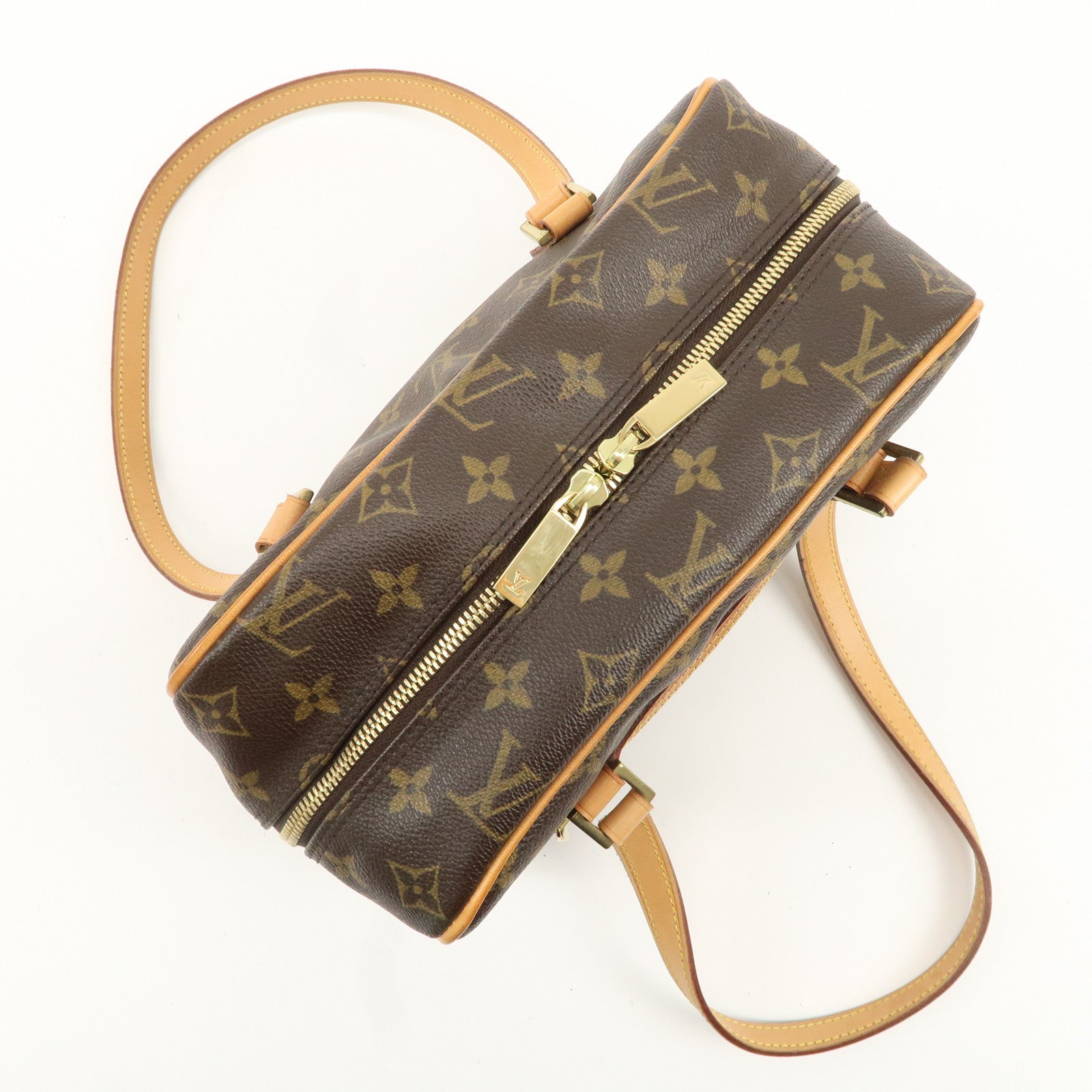 Louis Vuitton Monogram Cite MM Shoulder Bag Hand Bag M51182 Used