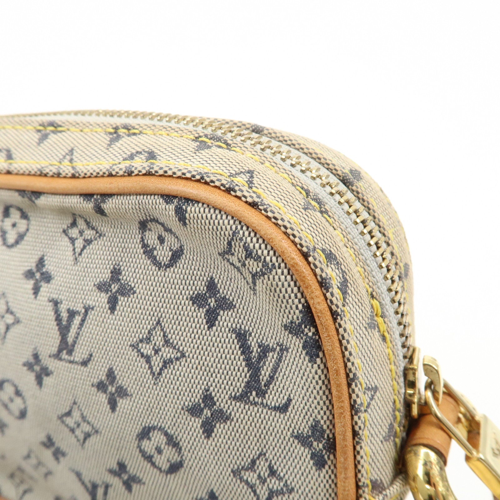 Louis Vuitton Monogram Mini Juliet MM Shoulder Bag TST Blue M92004 Used