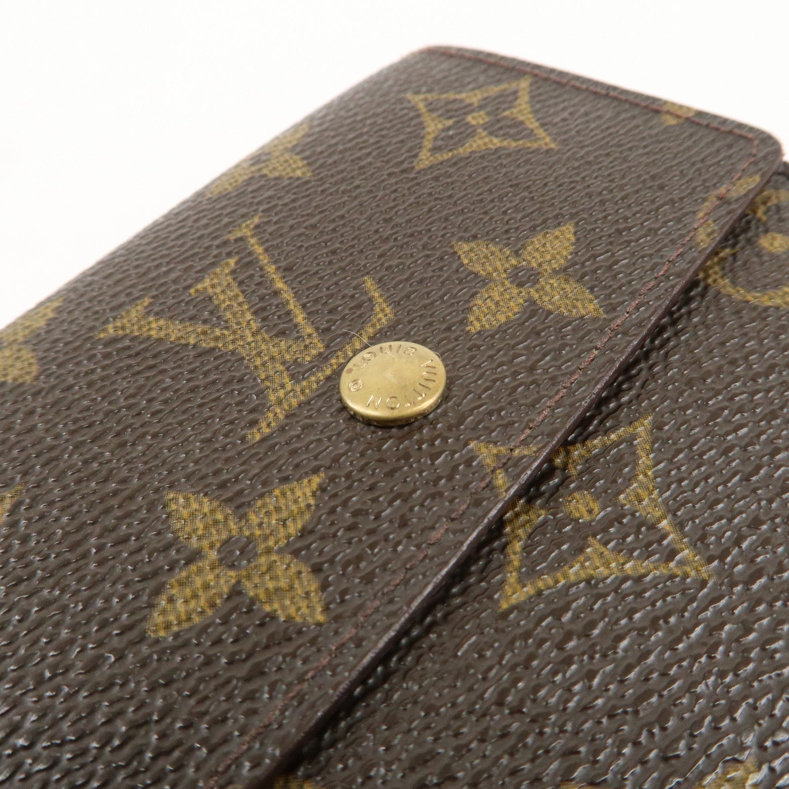 Louis Vuitton Monogram Porte Monnaie Billet Carte Credit M61652