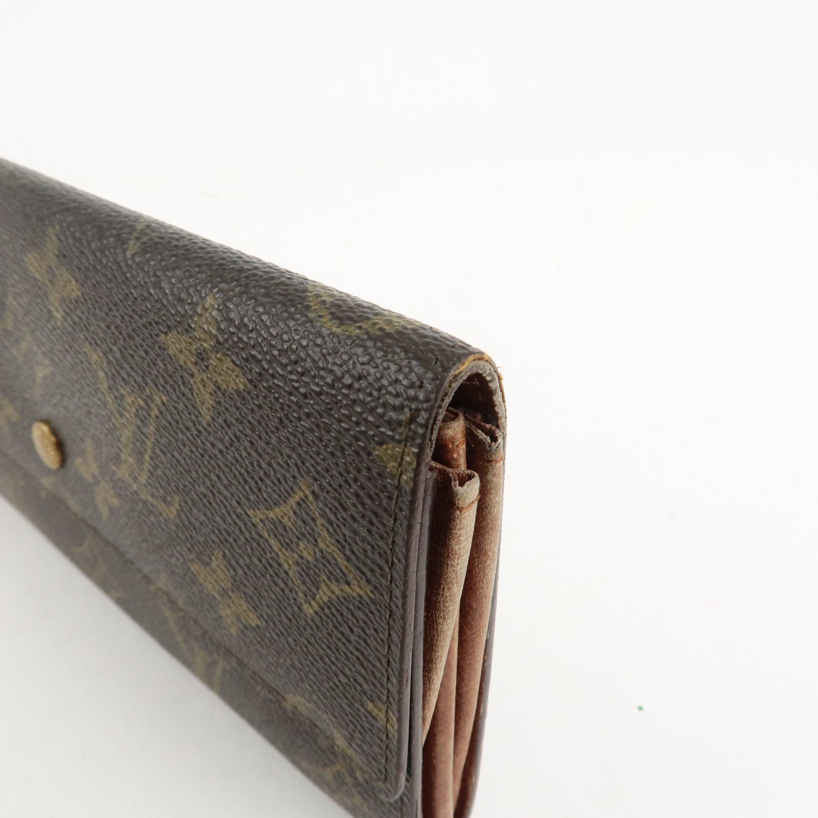 Louis Vuitton Monogram Set of 2 Long Wallet Brown M61723