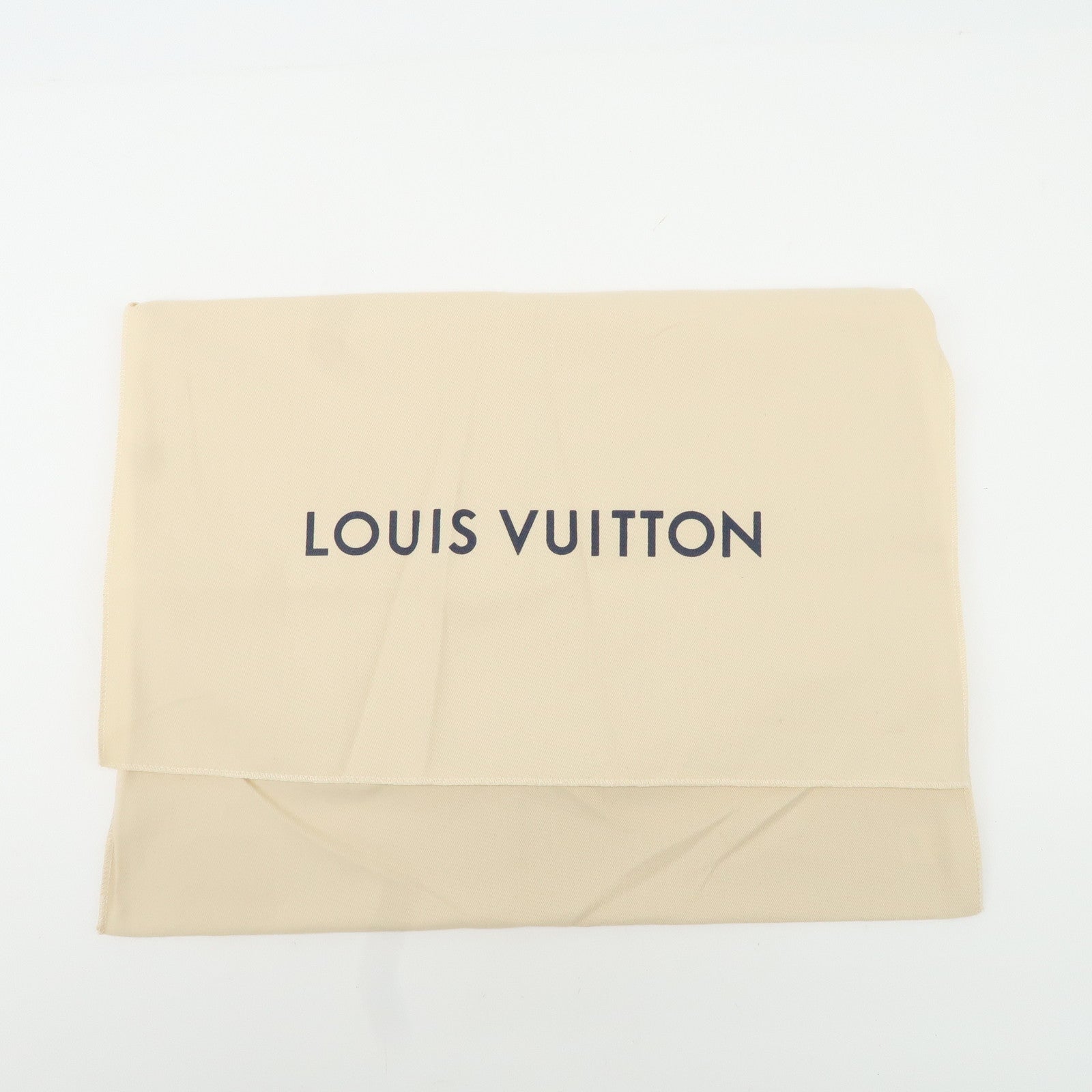 Louis Vuitton Set Of 10 Dust Bag Flap Style Beige Used