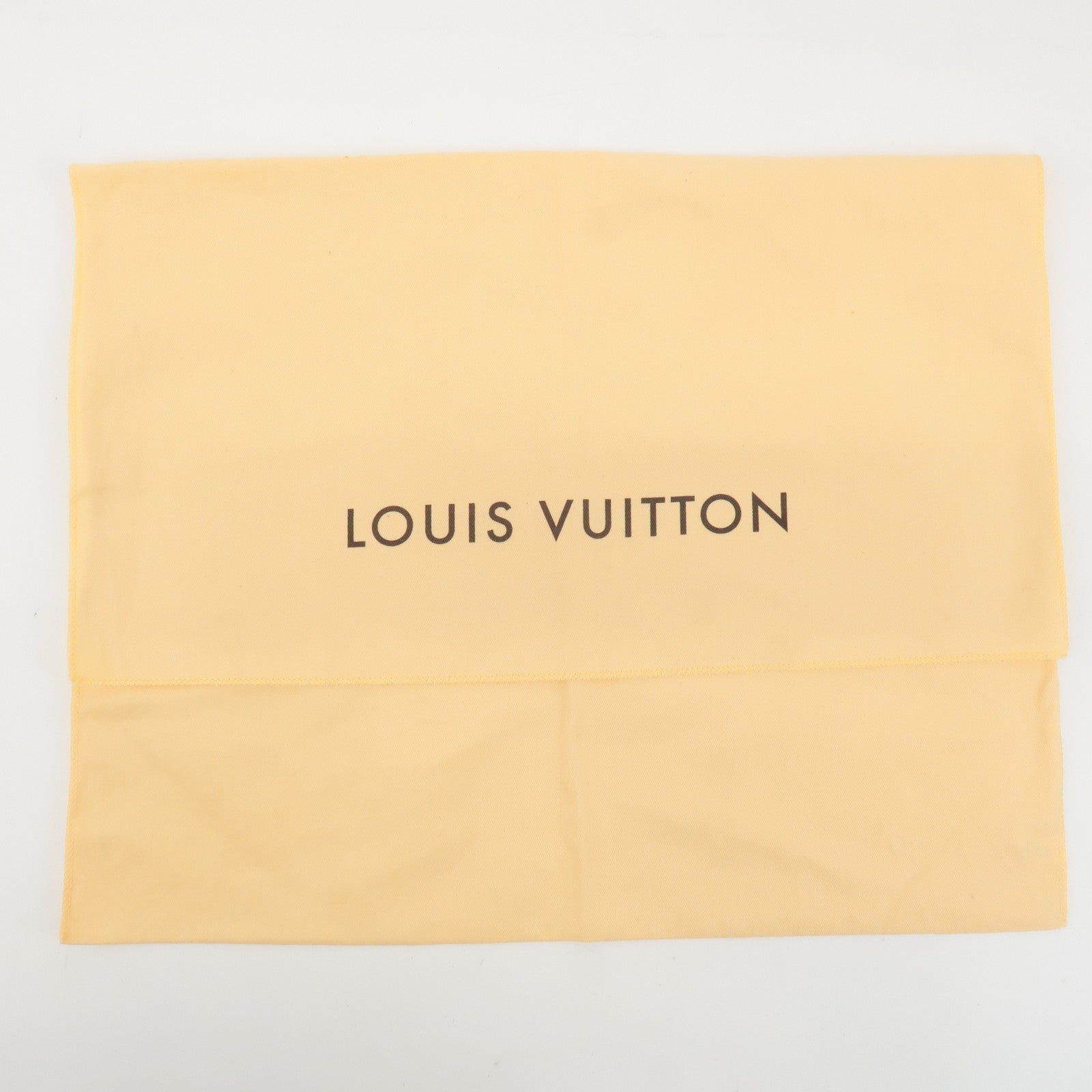 Louis Vuitton Set of 10 Storage Bag Dust Bag Flap Type Beige