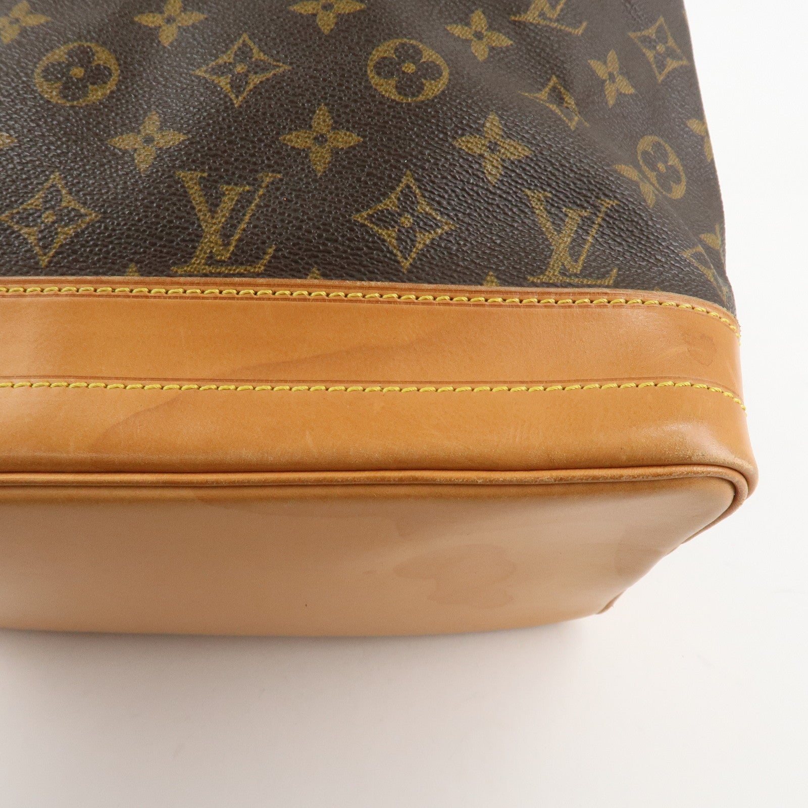 Louis Vuitton Monogram Noe Shoulder Bag Hand Bag Brown M42224