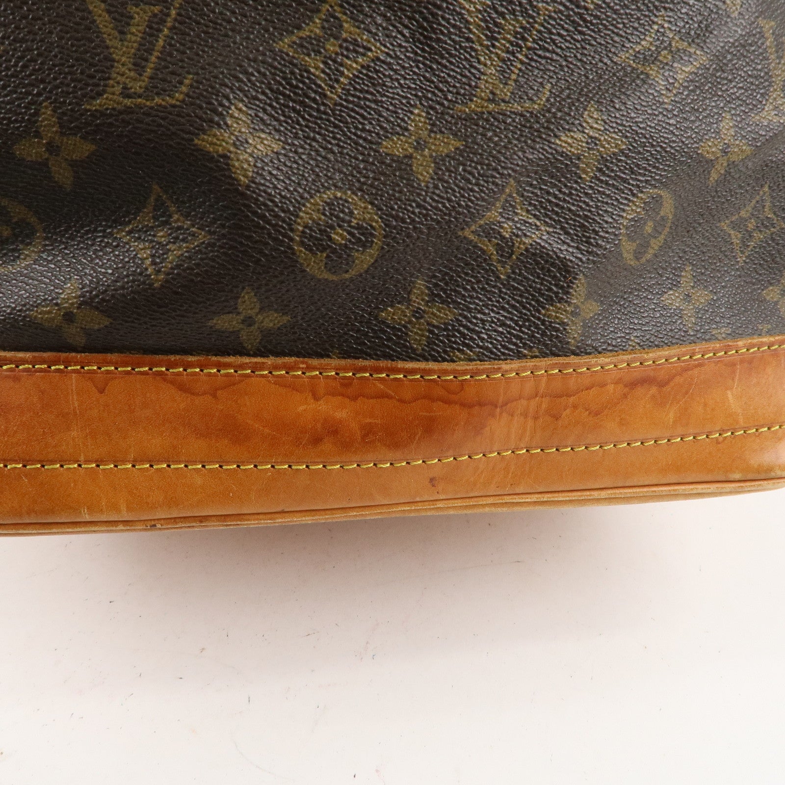 Louis Vuitton Monogram Noe Shoulder Bag Hand Bag Brown M42224