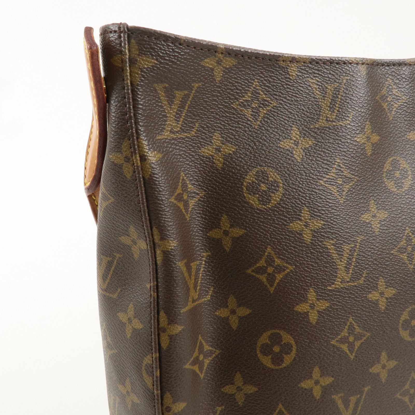 Louis Vuitton Monogram Looping GM Shoulder Bag Brown M51145