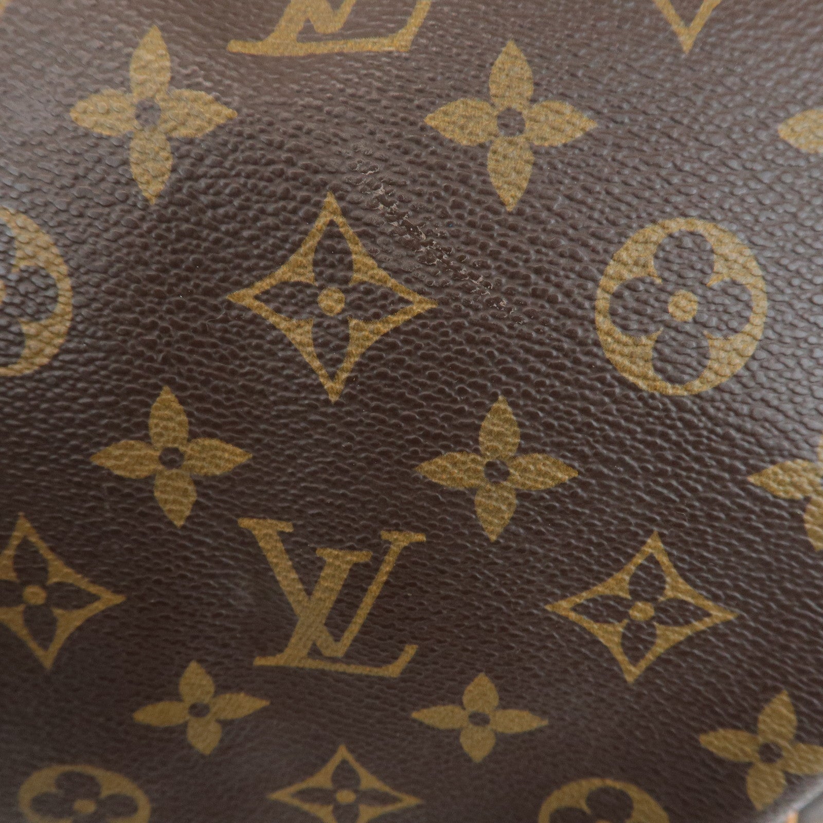 Louis Vuitton Monogram Keep All 55 Boston Bag Brown M41424 Used