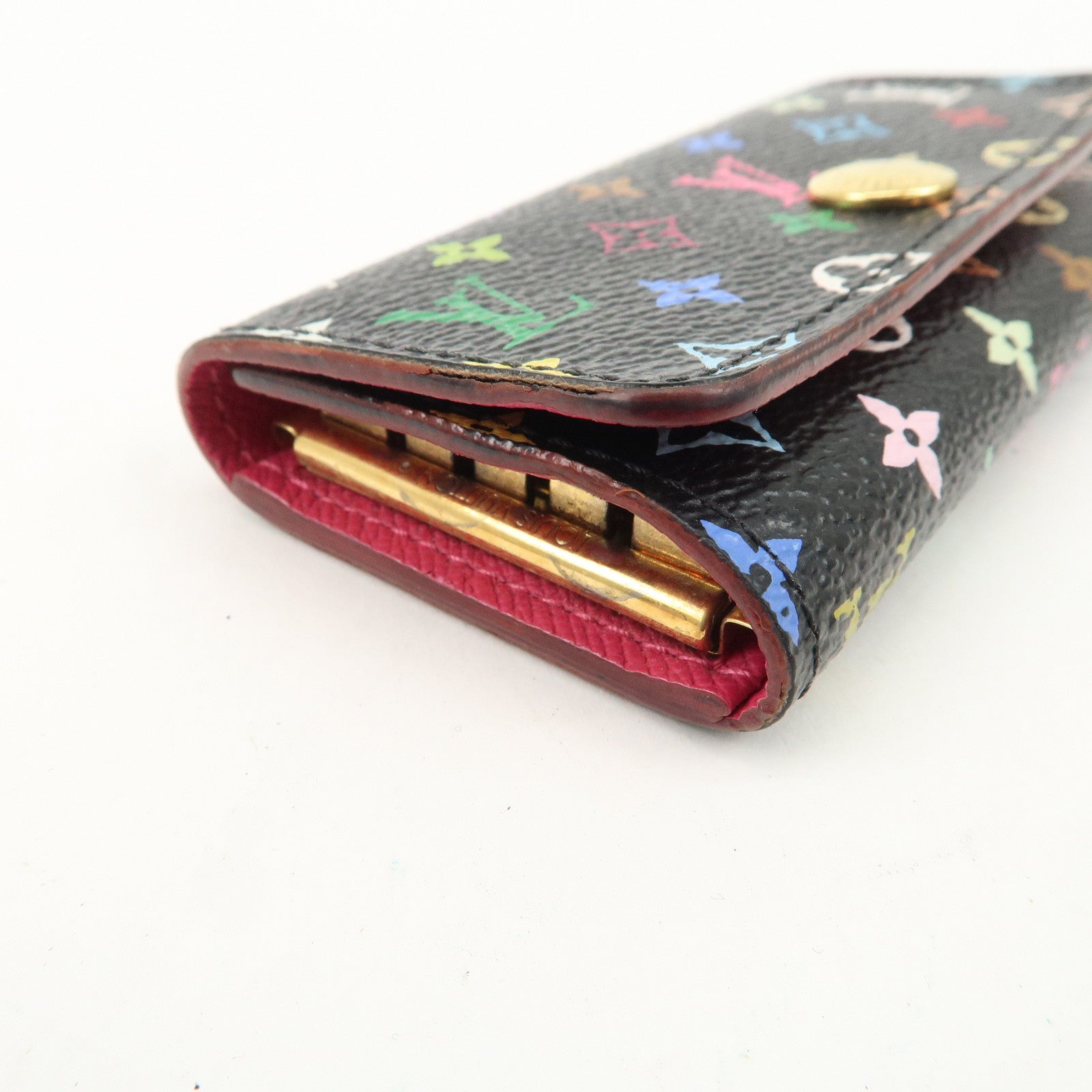 Louis Vuitton Monogram Multicolor Set of 2 Key Case M93732