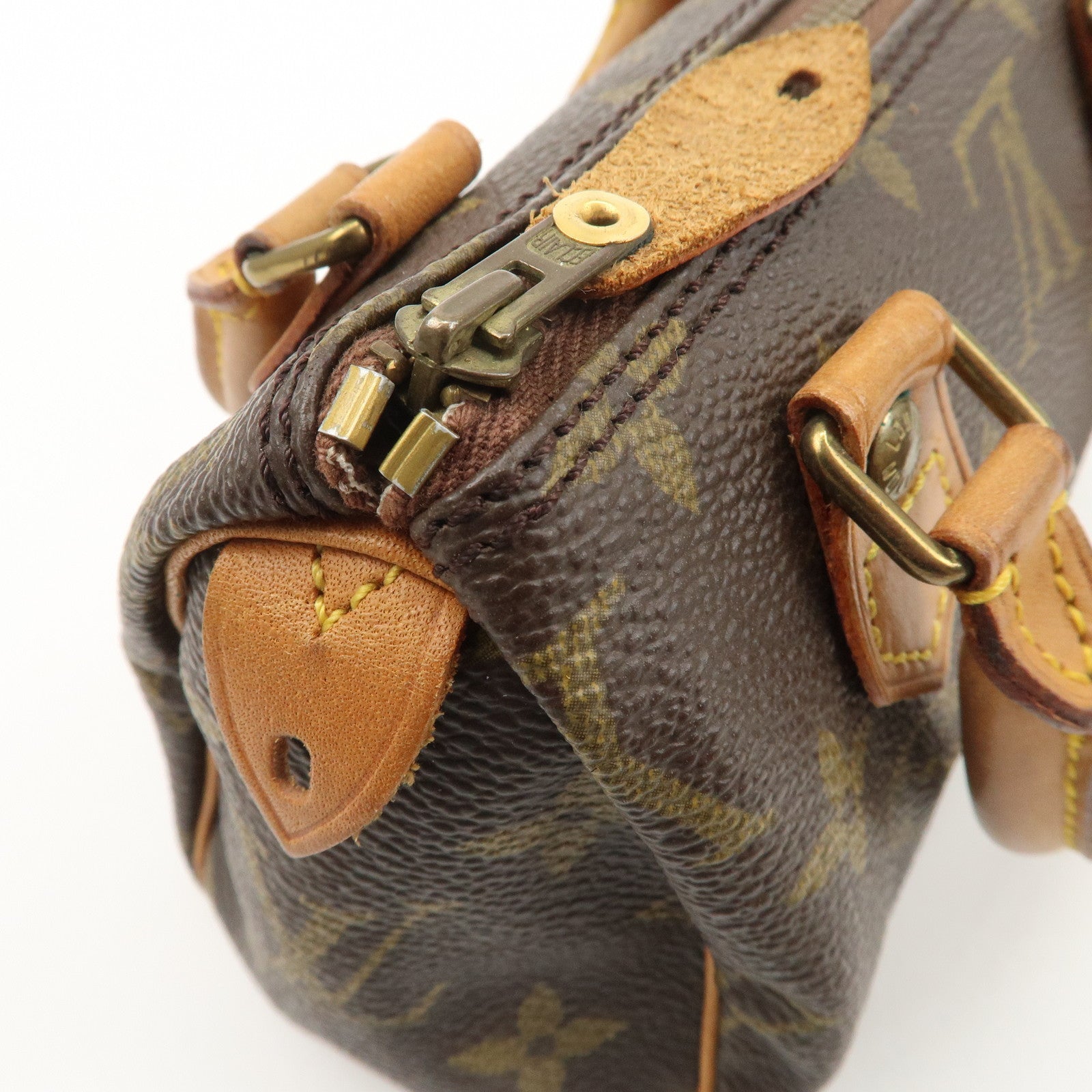 Louis Vuitton Monogram Mini Speedy Hand Bag M41534 Used