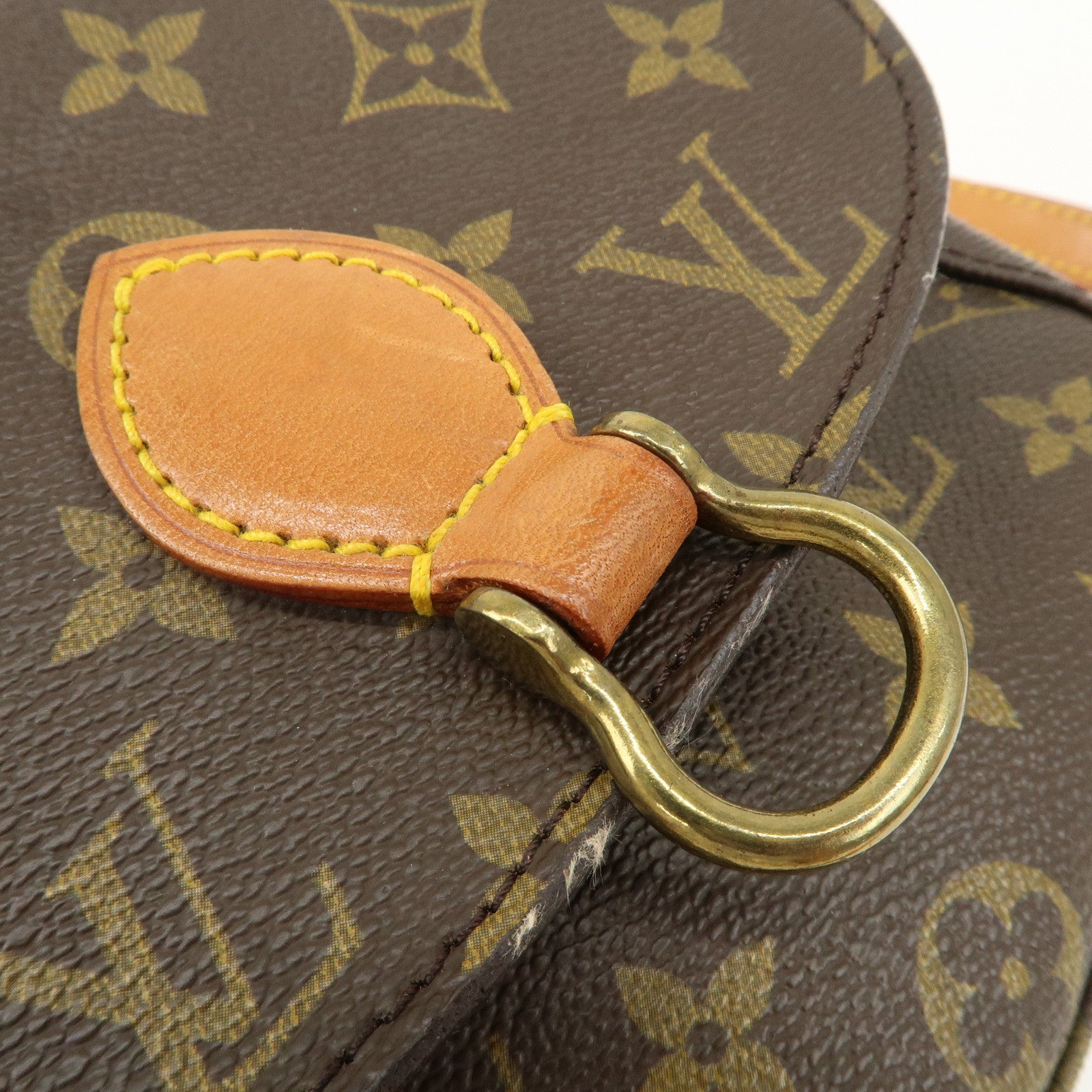 Louis Vuitton Monogram Saint Cloud PM Shoulder Bag Brown M51242