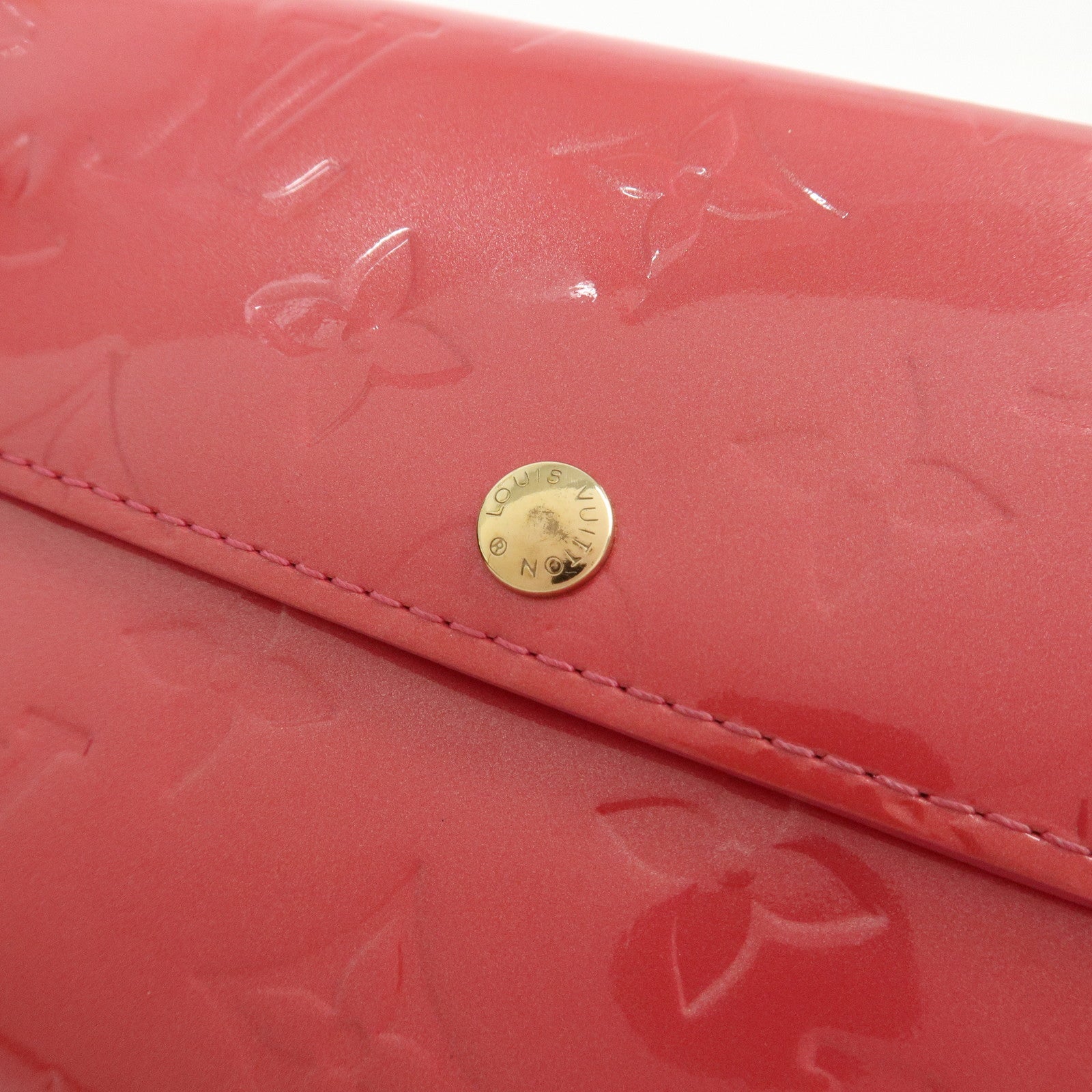 Louis Vuitton Monogram Vernis Portefeuille Sarah LongWallet