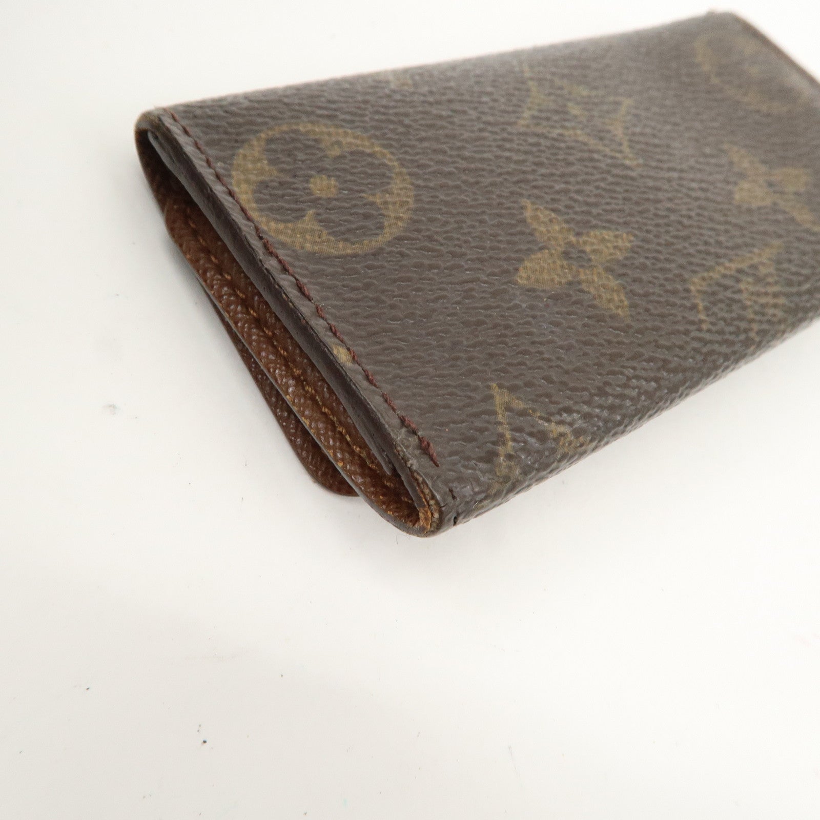 Louis Vuitton Set of 2 Monogram Key Case Brown M60116 M62631 Used