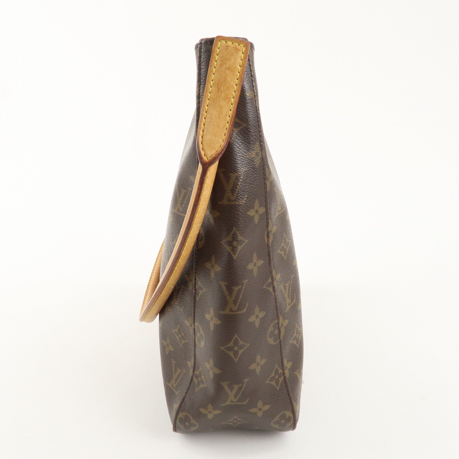 Louis Vuitton Monogram Looping GM Shoulder Bag Brown M51145