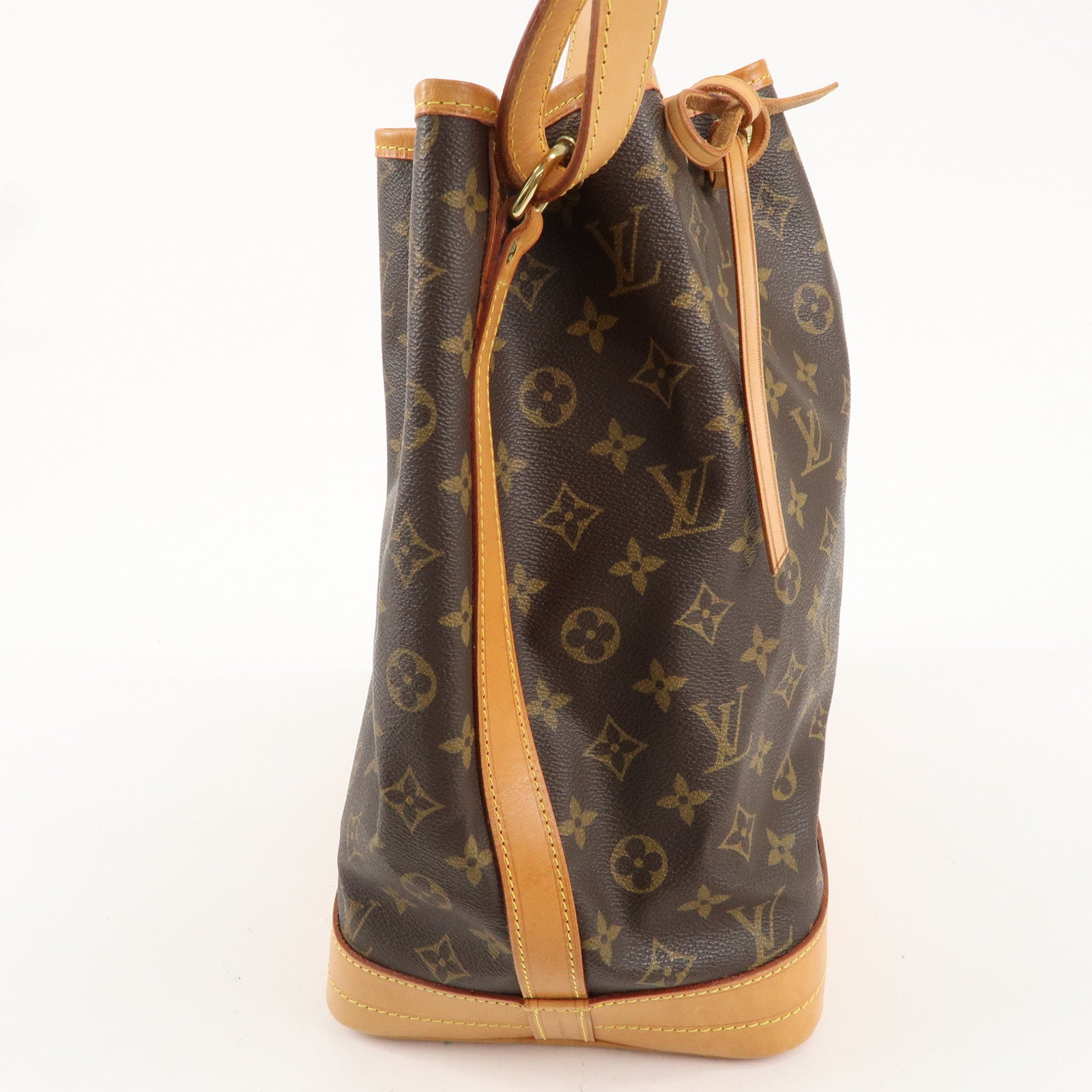 Louis Vuitton Monogram Noe Shoulder Bag Hand Bag Brown M42224