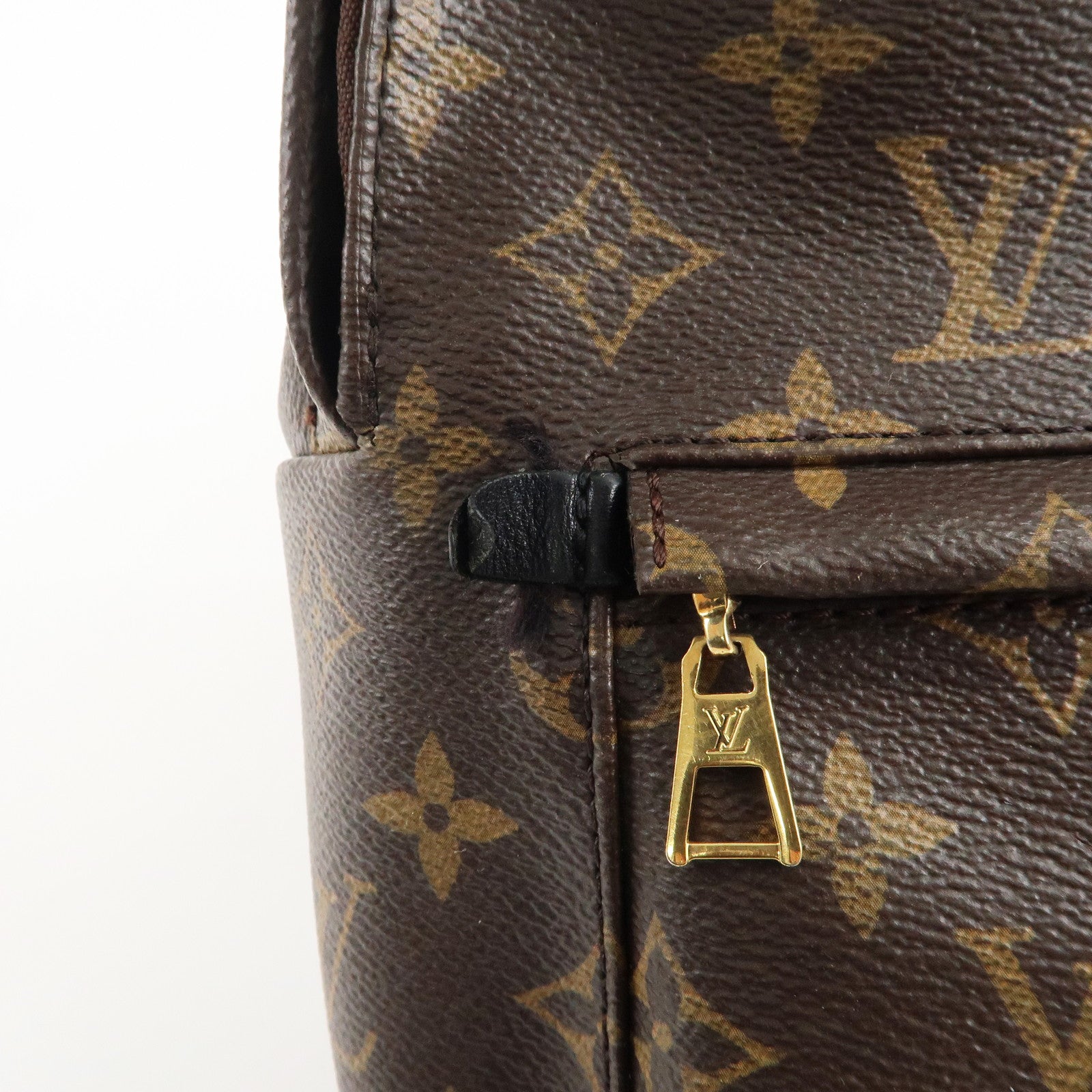 Louis Vuitton Monogram Palm Springs Back Pack PM Brown M44871