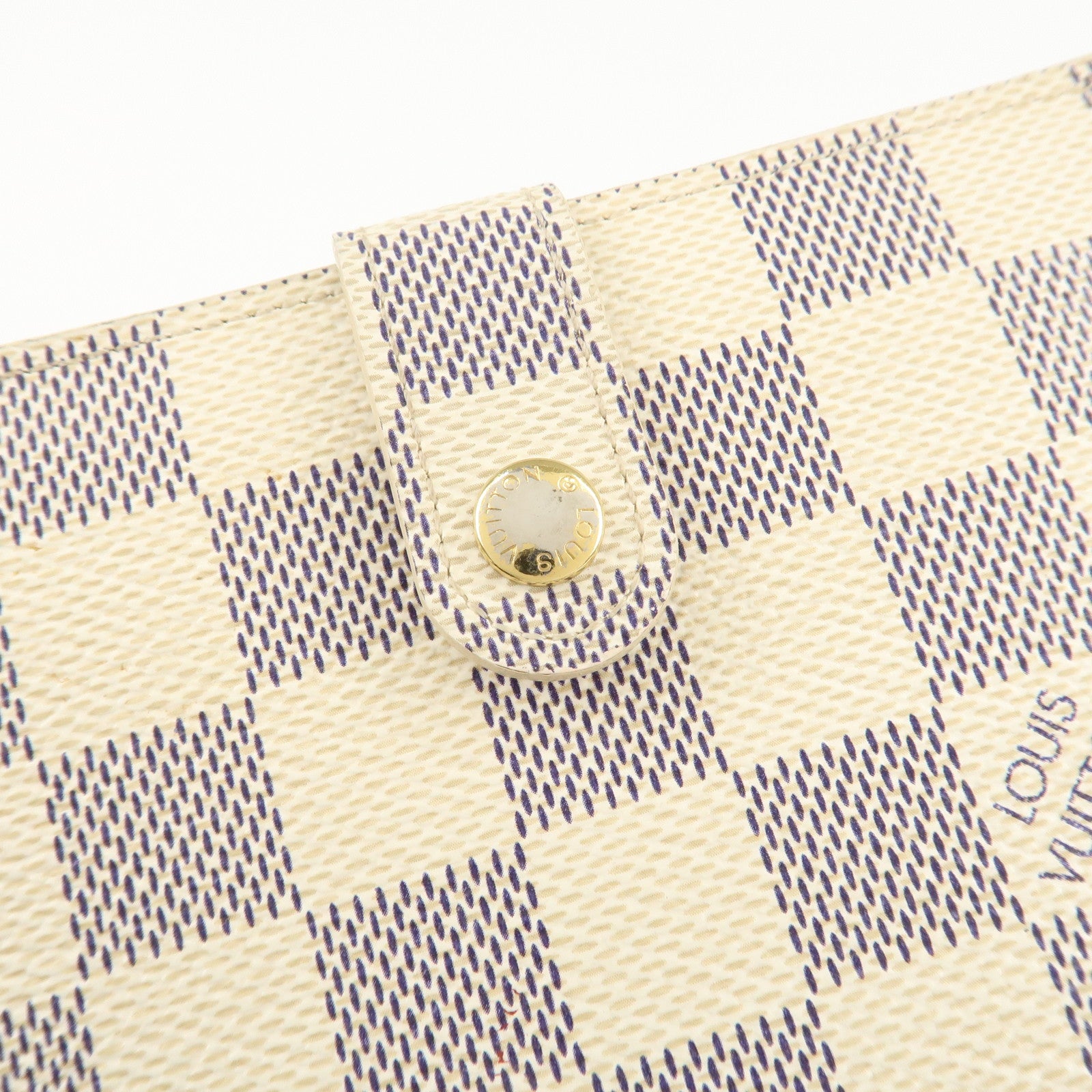 Louis Vuitton Damier Azur Portefeuille Viennois Wallet N61676 Used