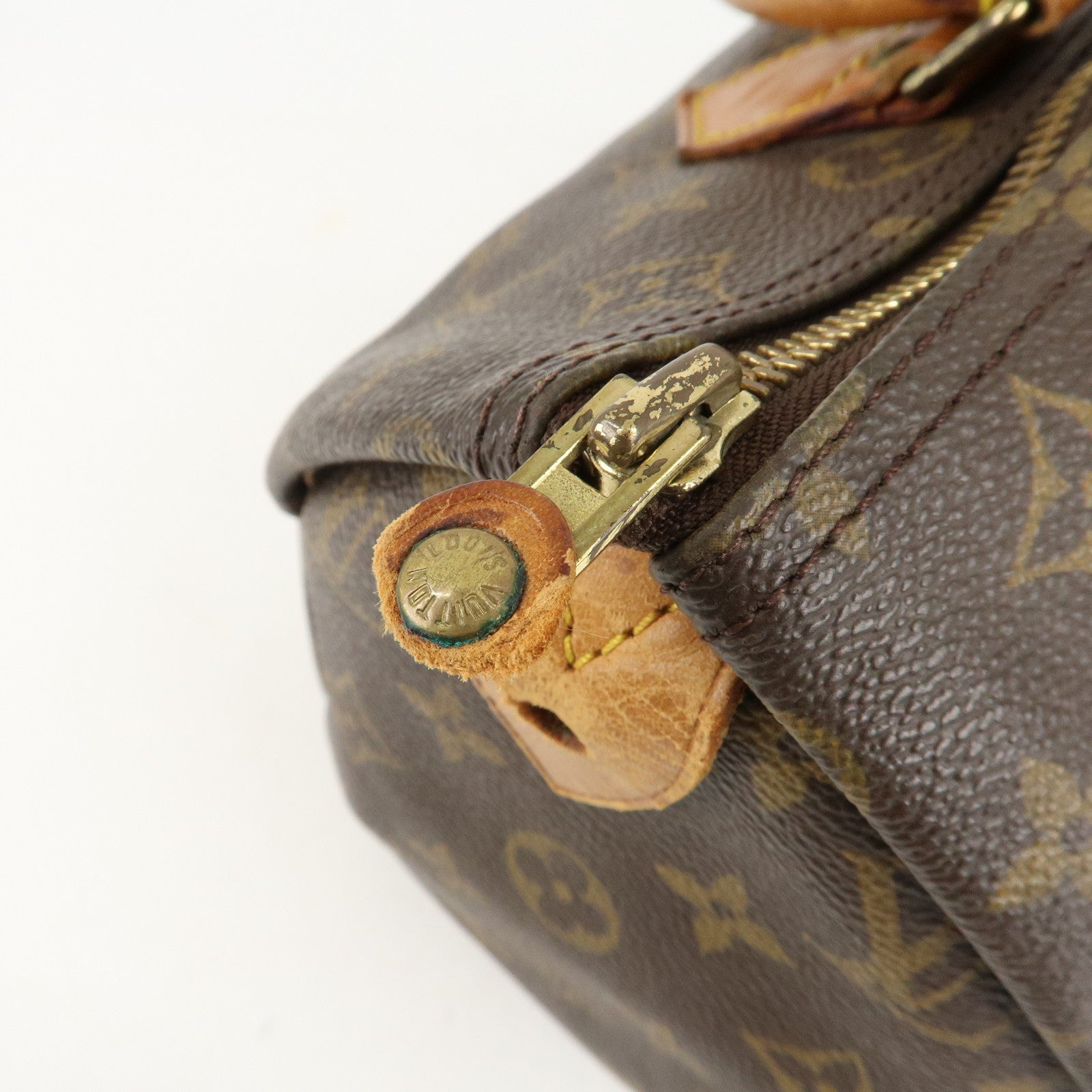 Louis Vuitton Monogram Speedy 30 Hand Bag Boston Bag M41526 Used