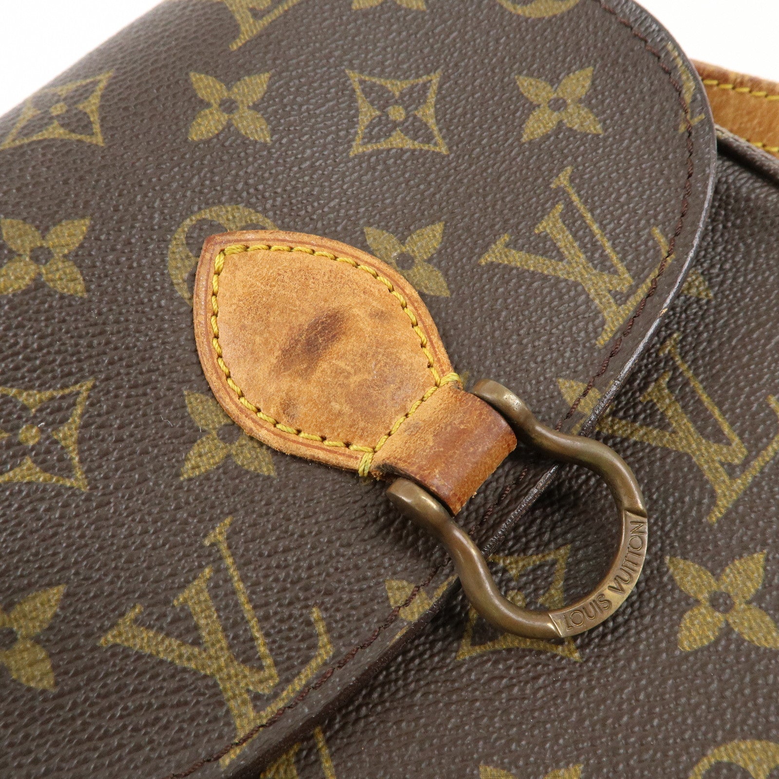 Louis Vuitton Monogram Saint Cloud PM Shoulder Bag M51244