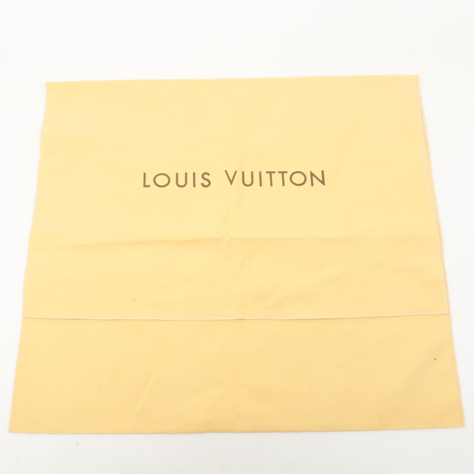 Louis Vuitton Set of 10 Dust Bag Storage Bag Flap Beige